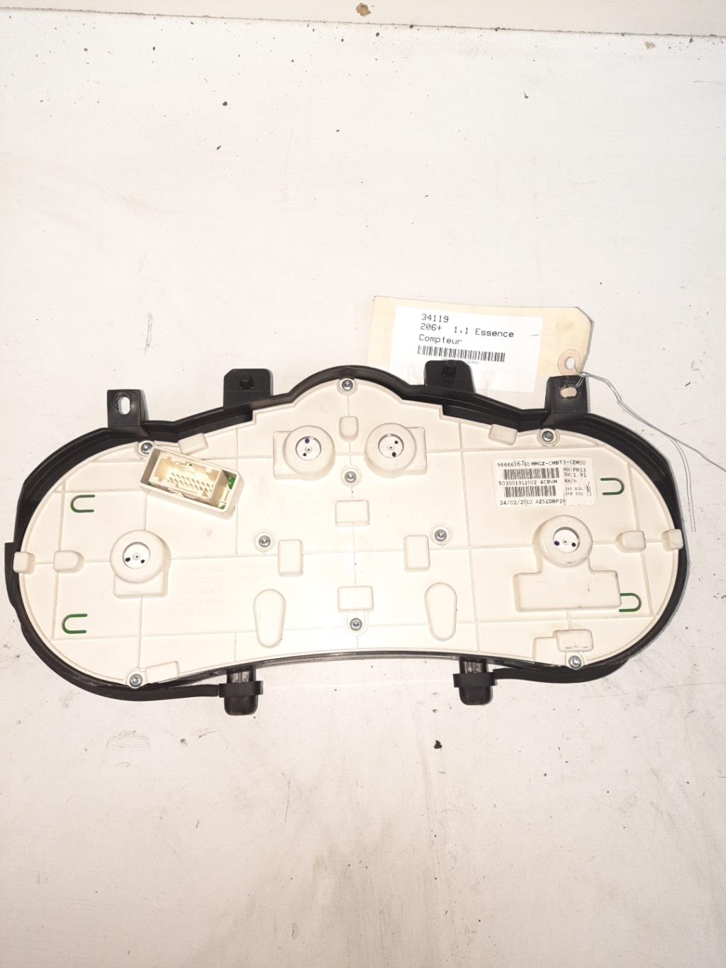 Compteur PEUGEOT 206+ Essence - 1