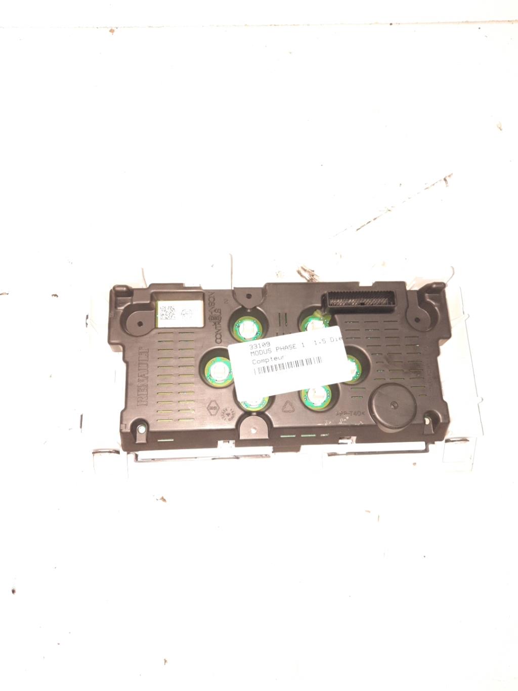 Compteur RENAULT MODUS PHASE 1 Diesel - 1