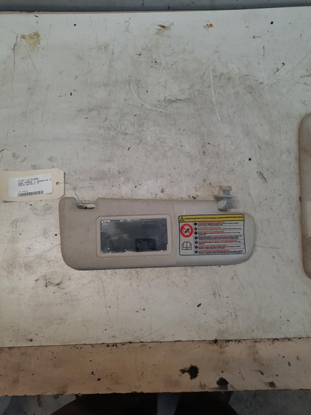 Visiera parasole destra FIAT 500 2 PHASE 1 Gasolina - 1