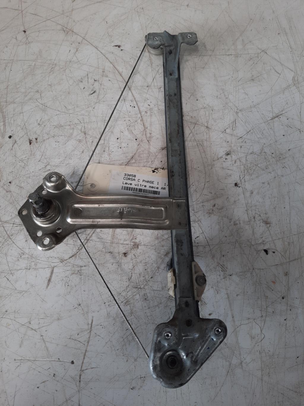 Alzacristalli manuale posteriore destro OPEL CORSA C PHASE 1 Diésel - 1