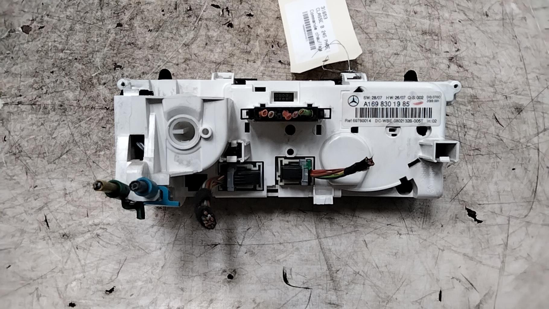 Commande chauffage MERCEDES CLASSE B 245 PHASE 1 Diesel - 1