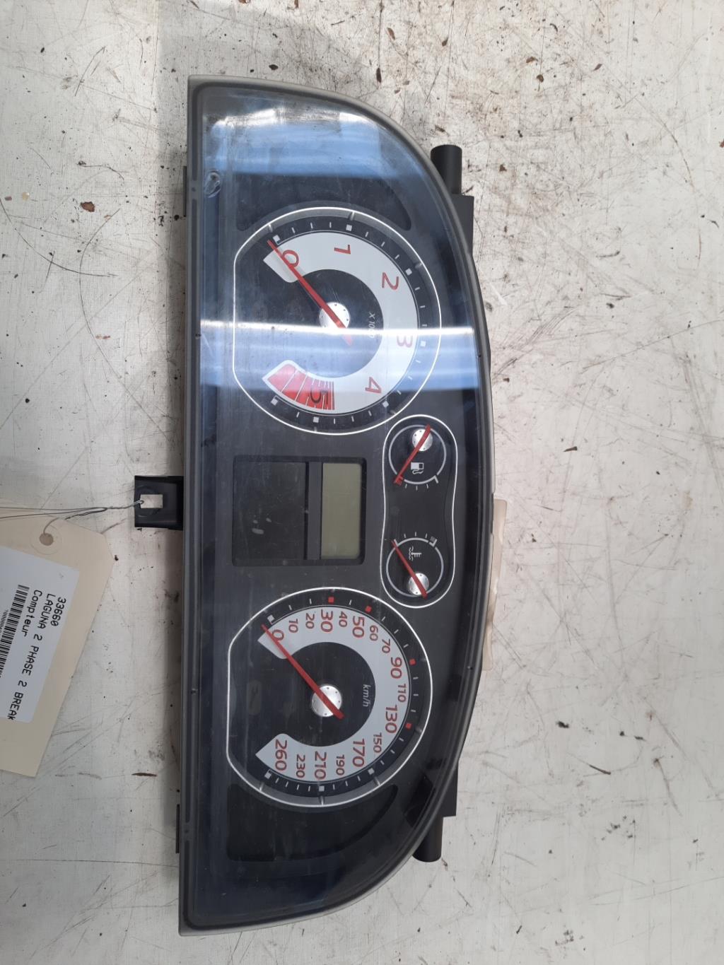 Compteur RENAULT LAGUNA 2 PHASE 2 BREAK Diesel - 1