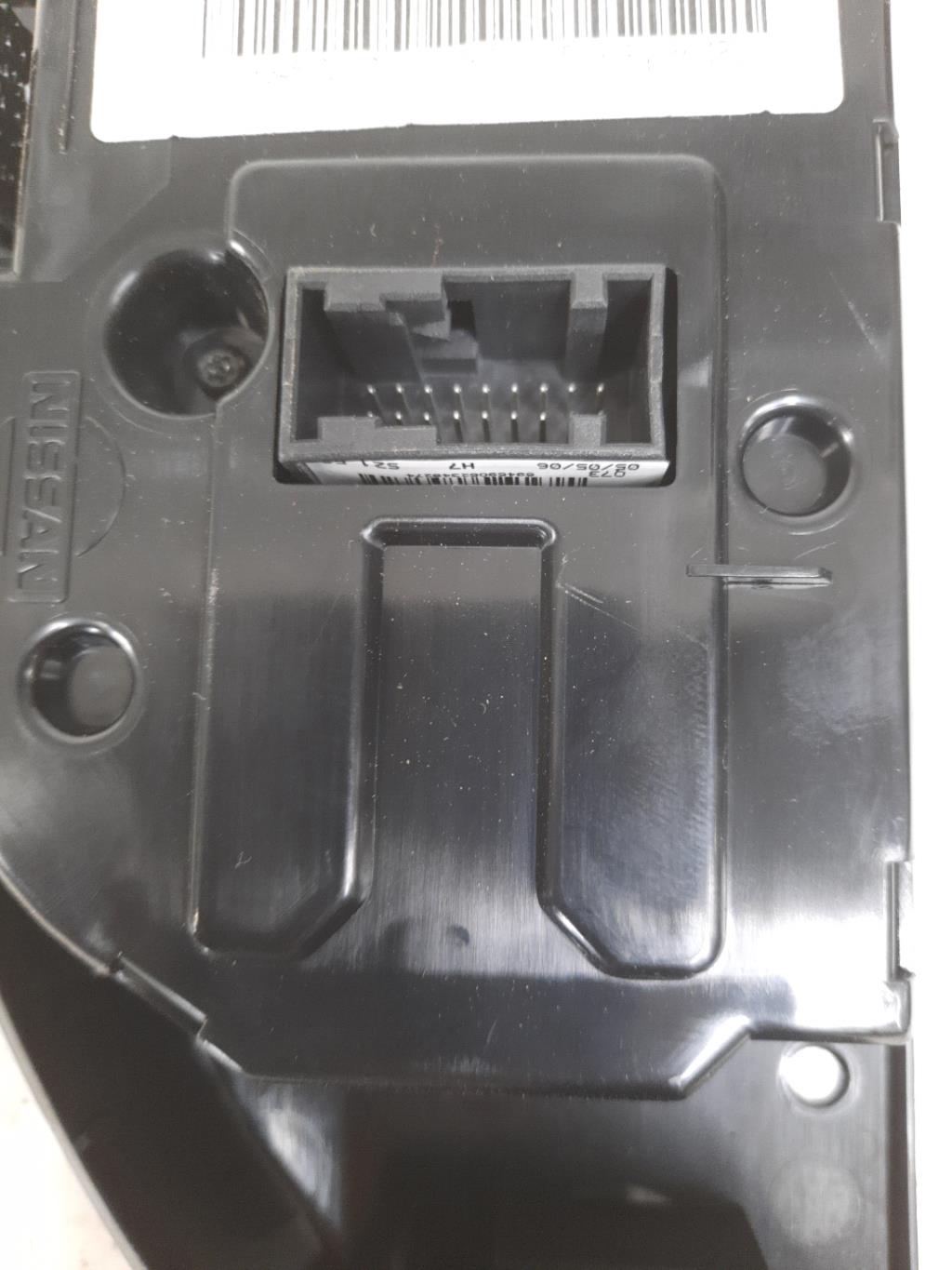 Commande chauffage NISSAN NOTE 1 PHASE 1 Diesel - 1