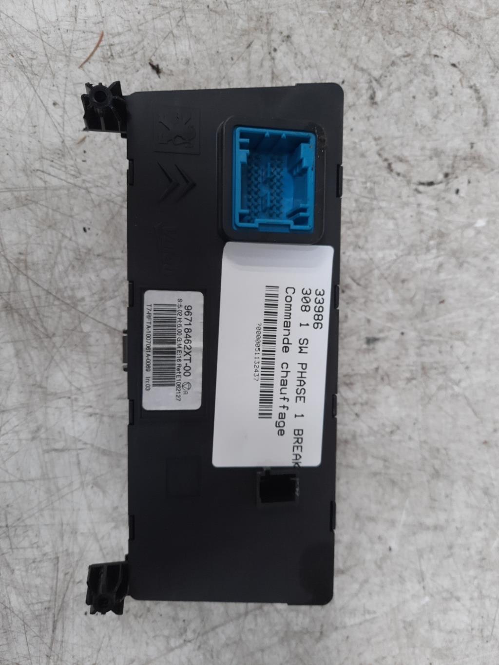Commande chauffage PEUGEOT 308 1 SW PHASE 1 BREAK Diesel - 1