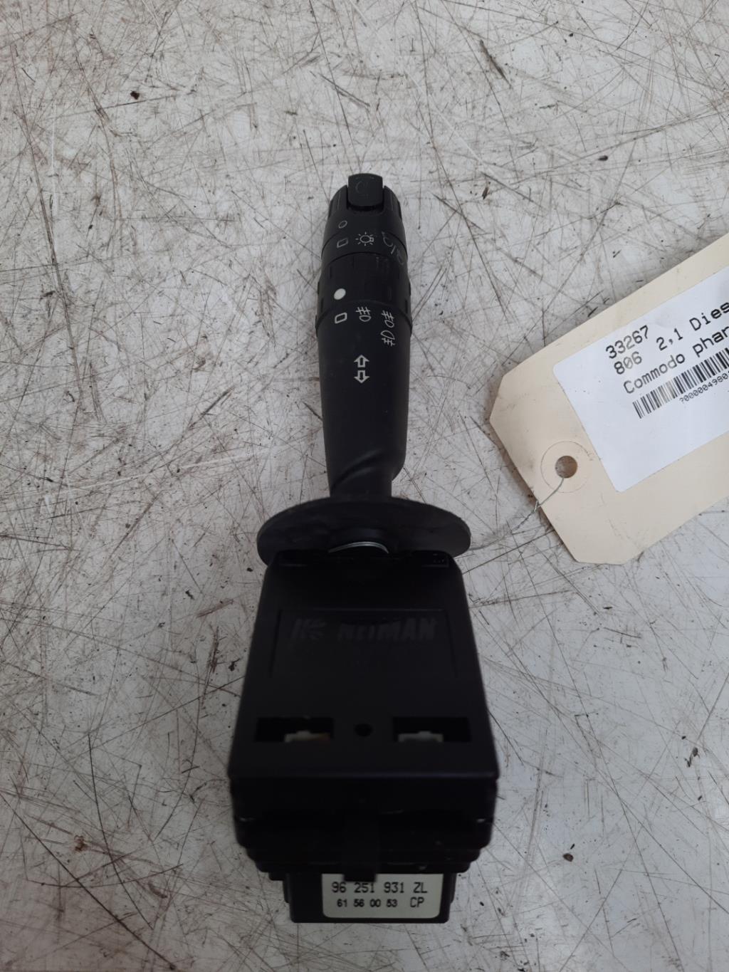 Commodo phare PEUGEOT 806 Diesel - 1