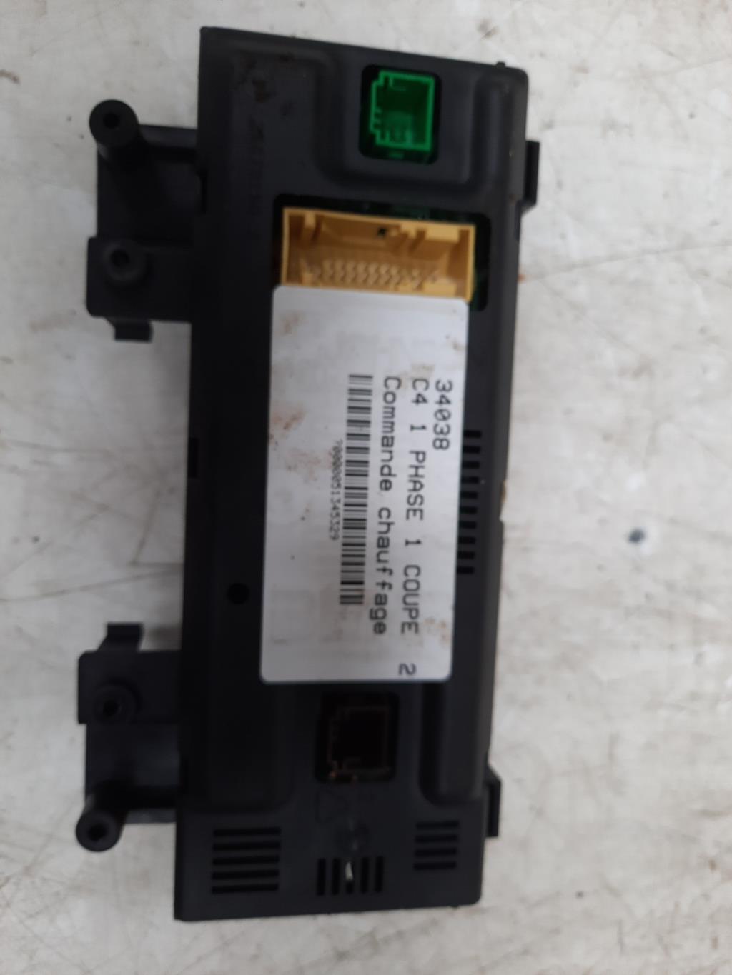 Commande chauffage CITROEN C4 1 PHASE 1 COUPE Diesel - 1