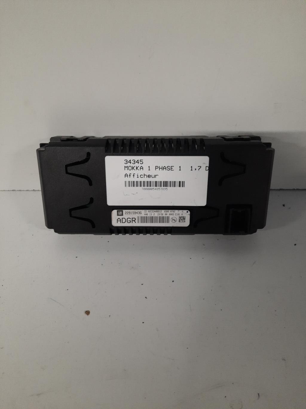 Monitor display OPEL MOKKA 1 PHASE 1 Diésel - 1