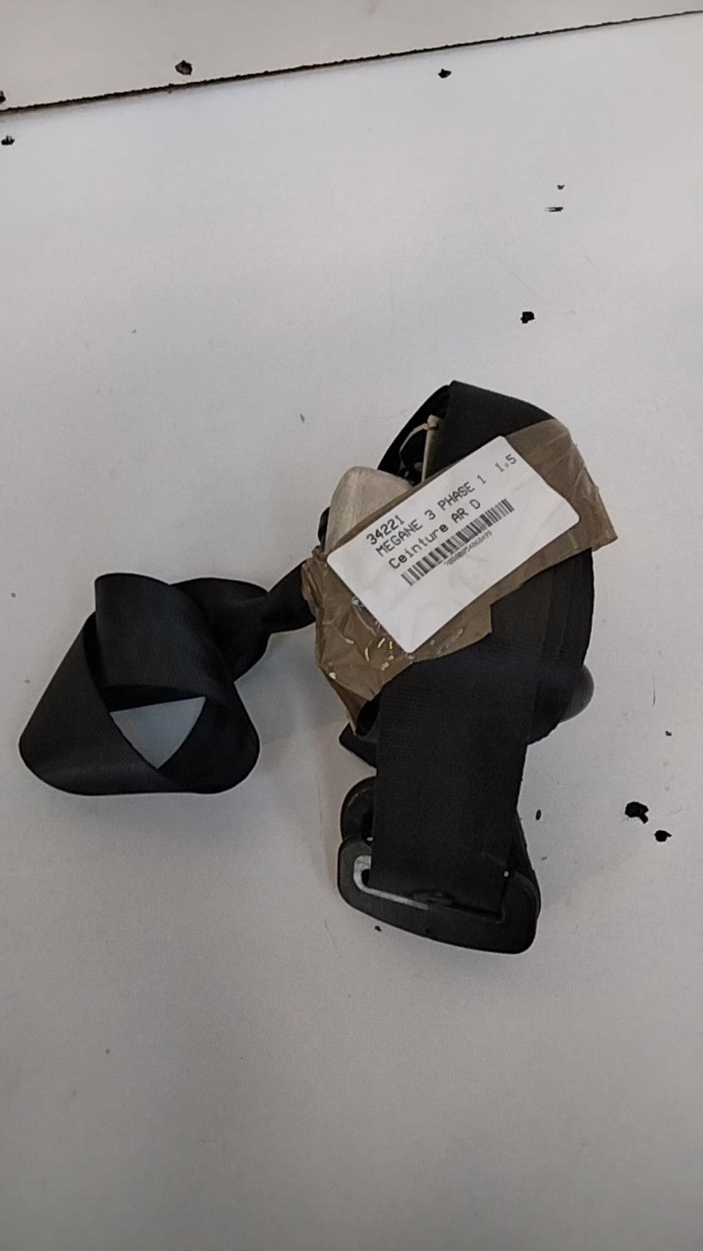Cintura di sicurezza posteriore destra RENAULT MEGANE 3 PHASE 1 Diésel - 1