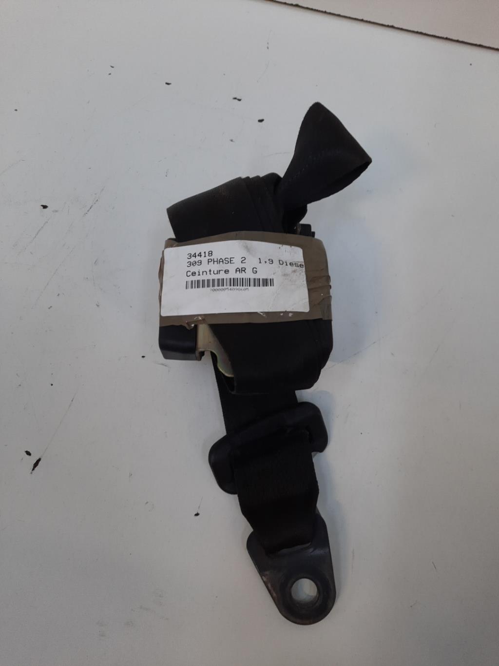 Cintura di sicurezza posteriore sinistra PEUGEOT 309 PHASE 2 Diésel - 1