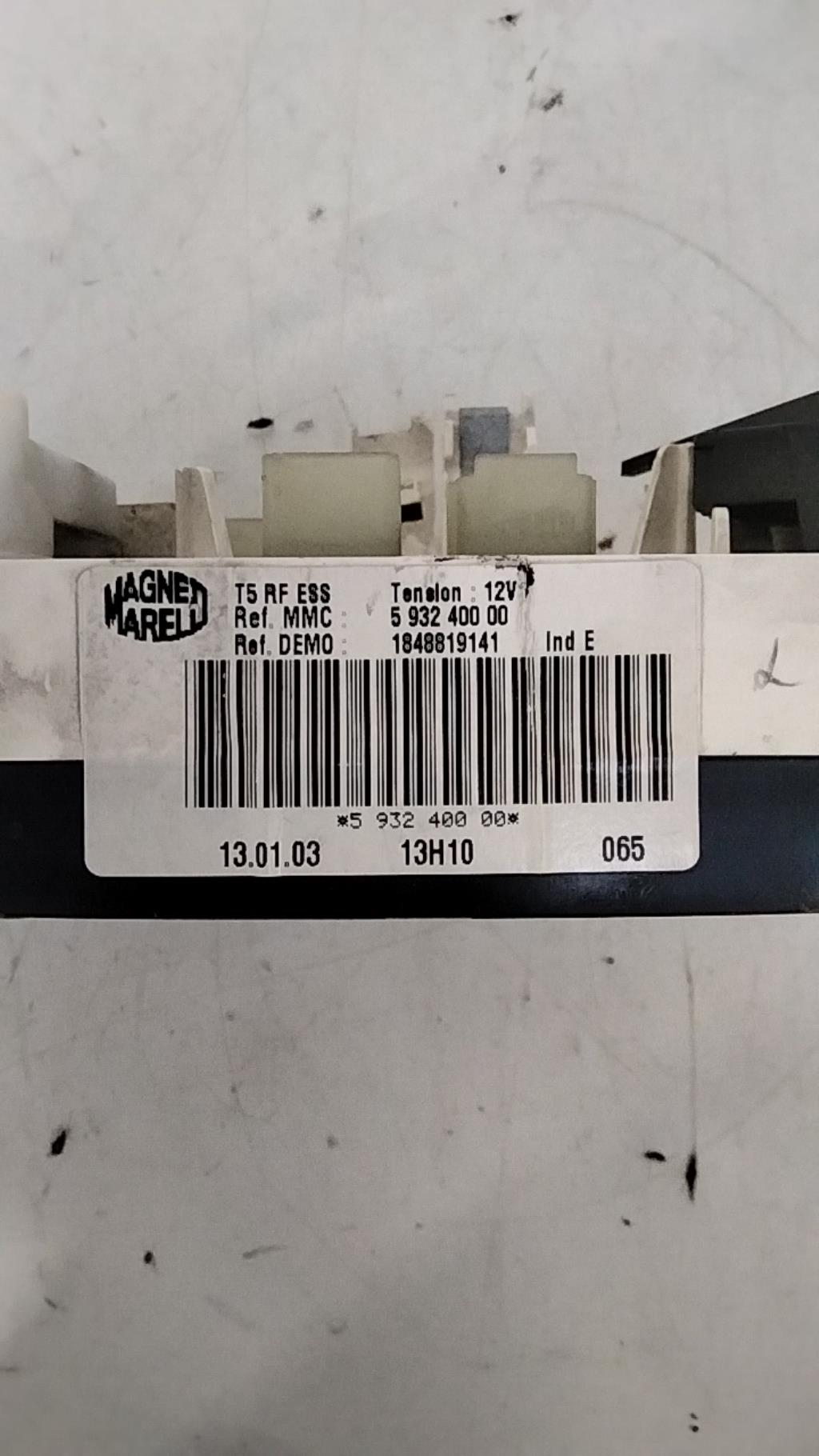 Commande chauffage PEUGEOT 307 PHASE 1 Diesel - 1