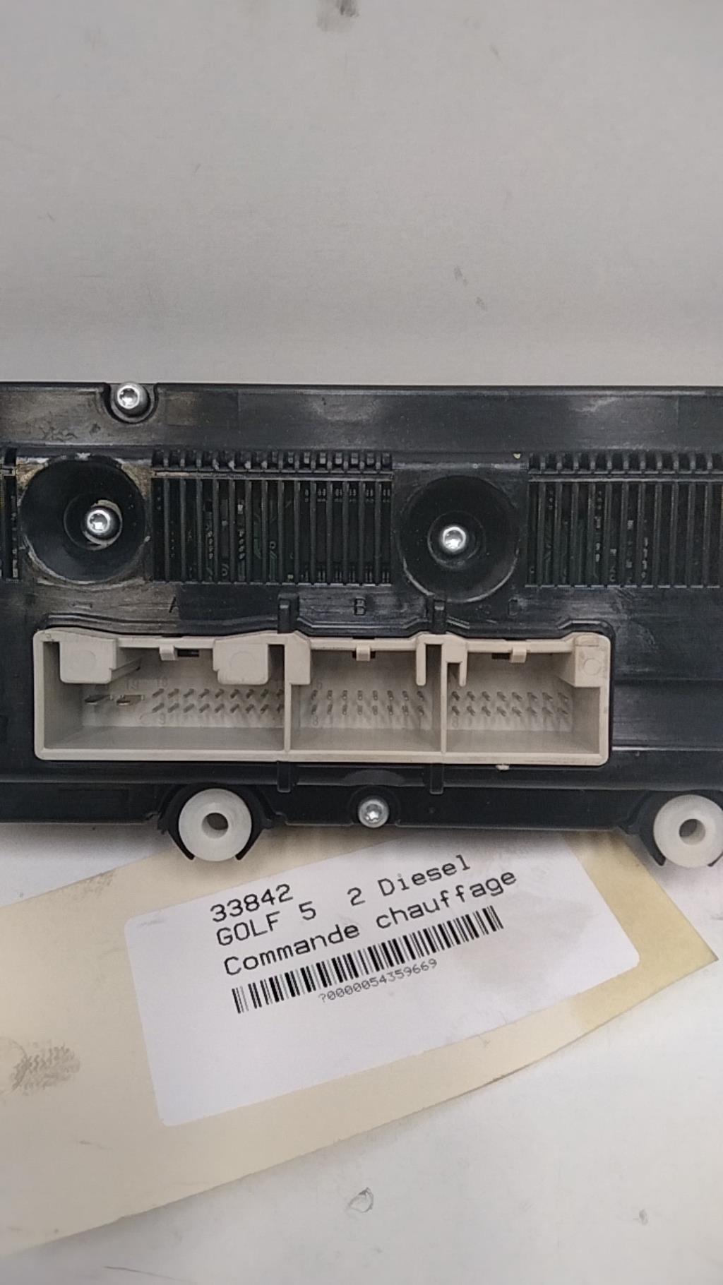 Commande chauffage VOLKSWAGEN GOLF 5 Diesel - 1