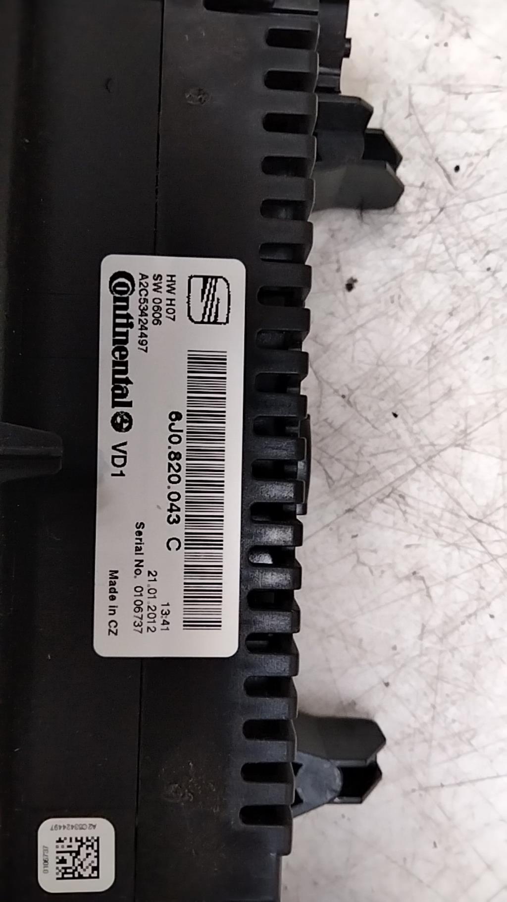 Commande chauffage SEAT IBIZA 4 PHASE 1 Essence - 1