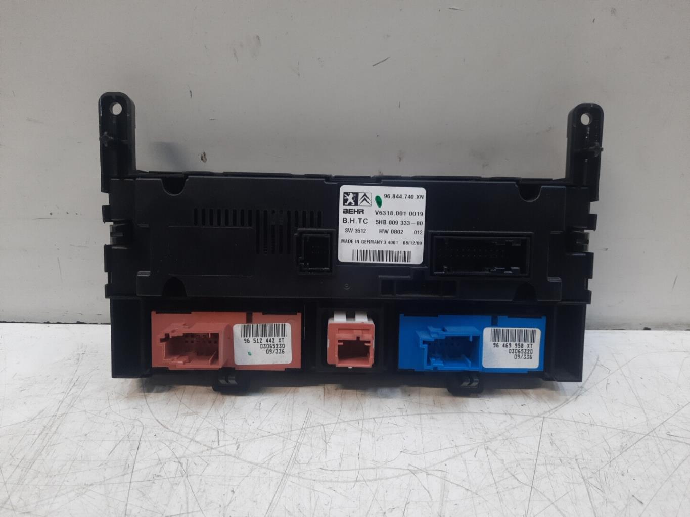 Commande chauffage PEUGEOT 407 PHASE 2  - 1
