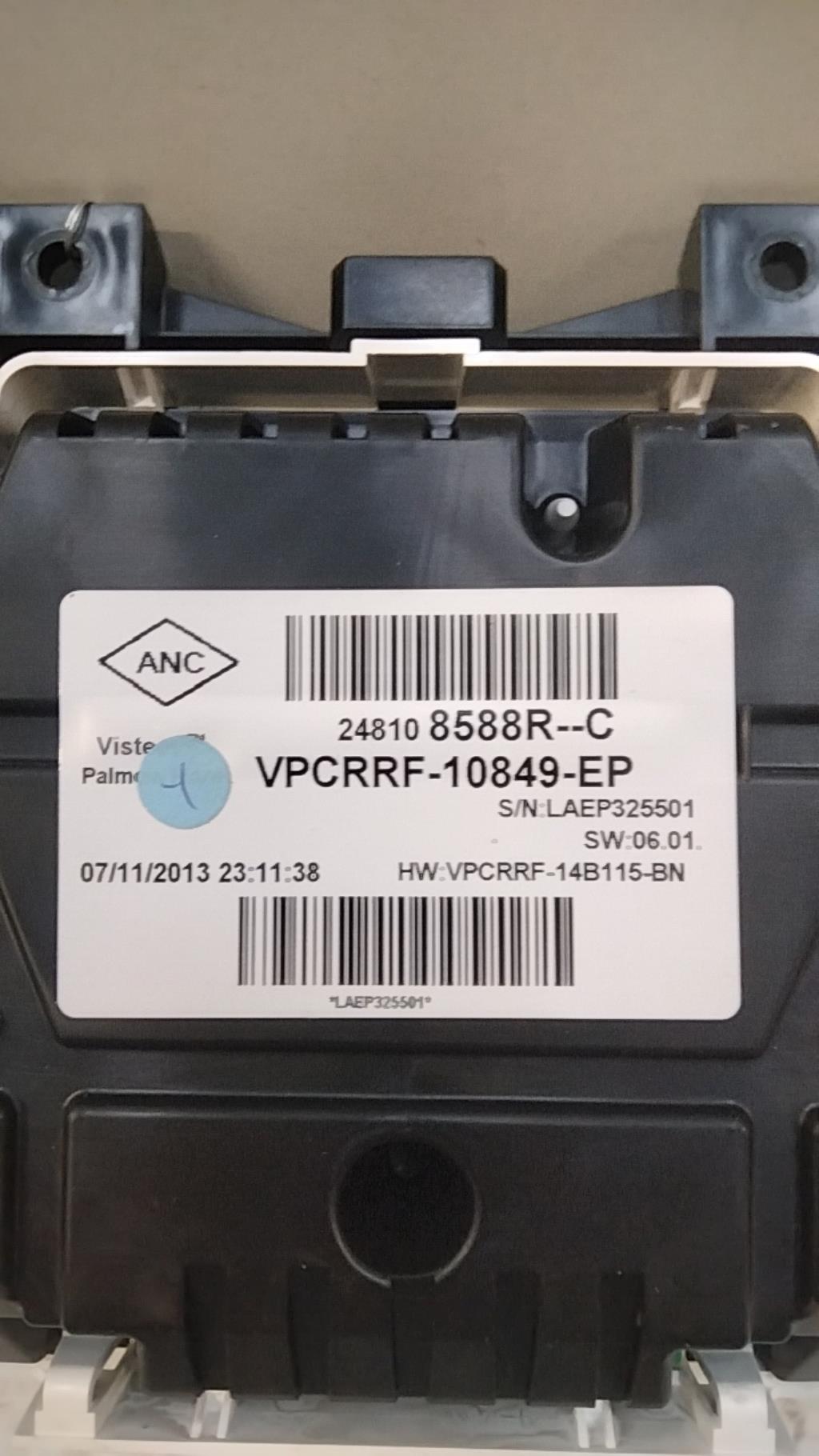 Compteur RENAULT CLIO 4 PHASE 1 Diesel - 1