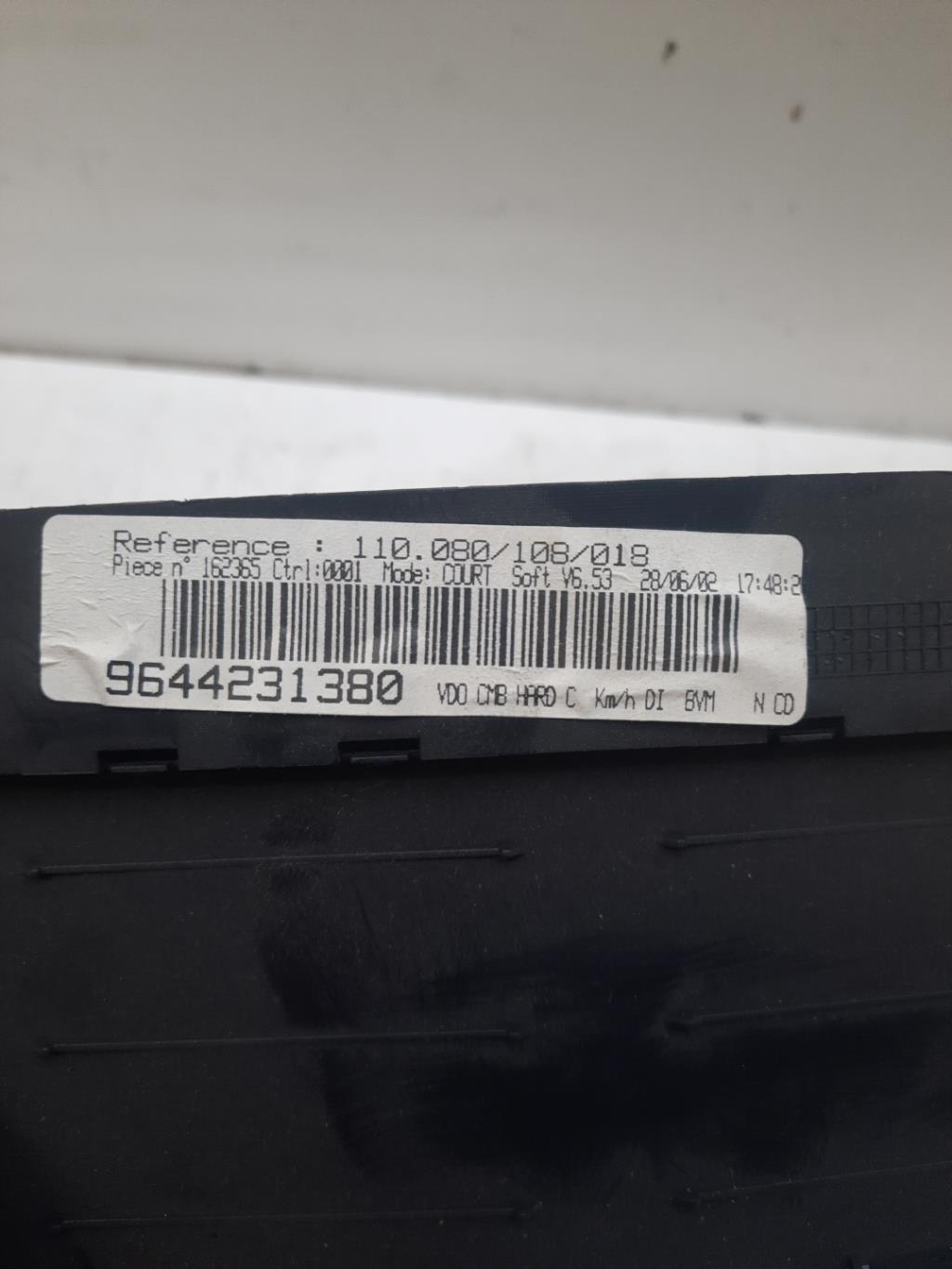 Compteur PEUGEOT 406 COUPE Diesel - 1