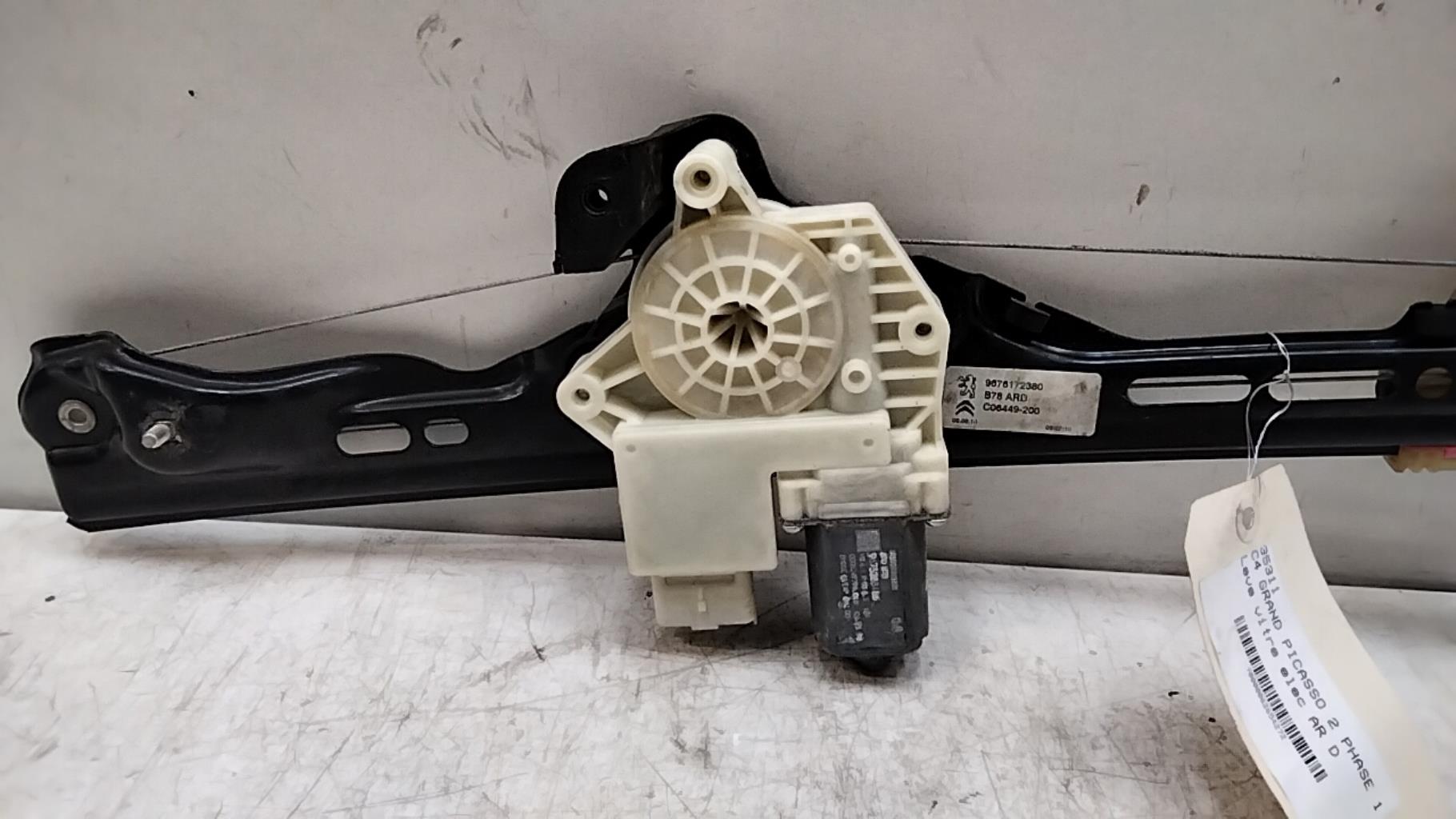 Alzacristalli elettrico posteriore destro CITROEN C4 GRAND PICASSO 2 PHASE 1 Diésel - 1