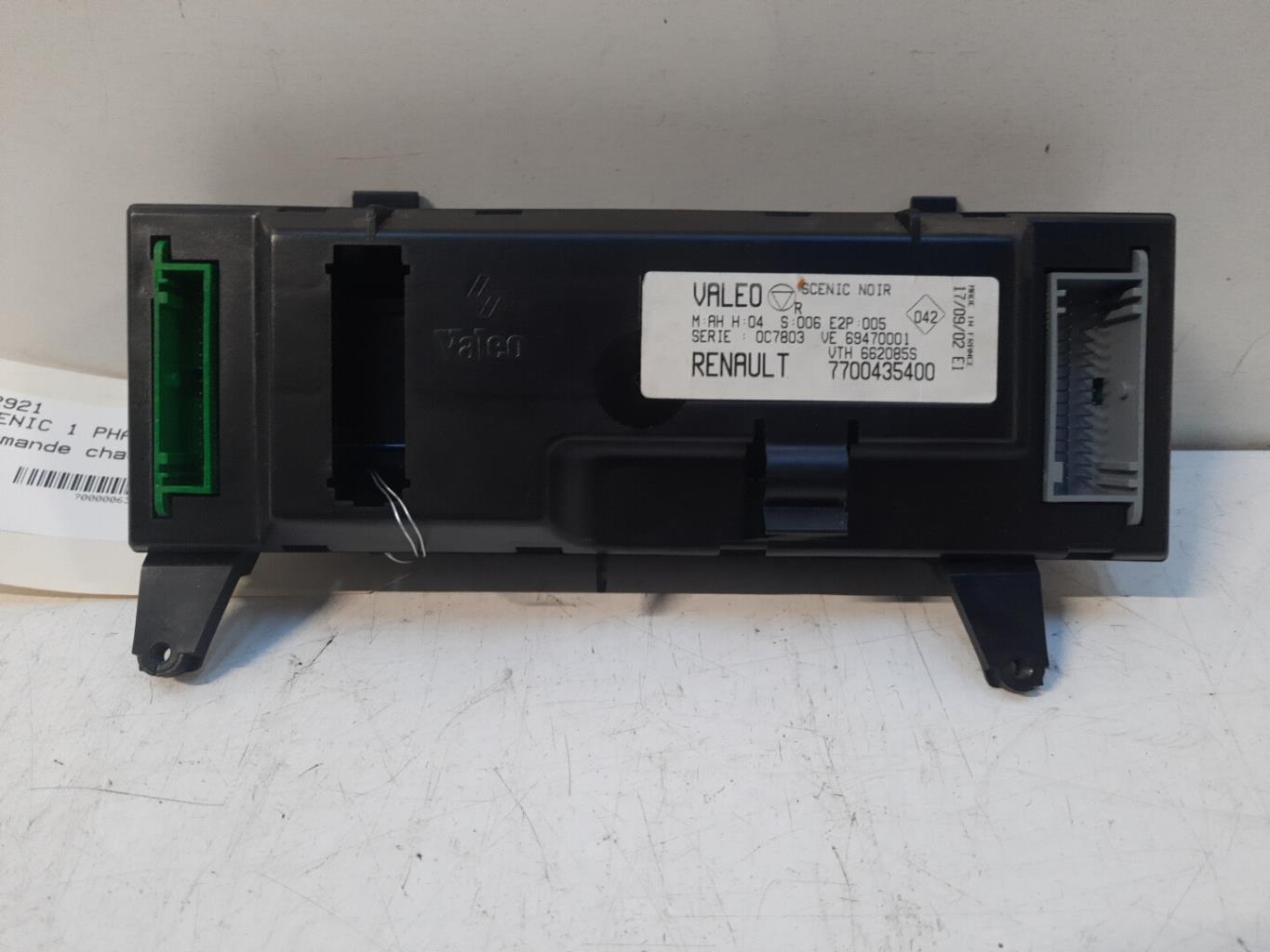 Commande chauffage RENAULT SCENIC 1 PHASE 2 Diesel - 1