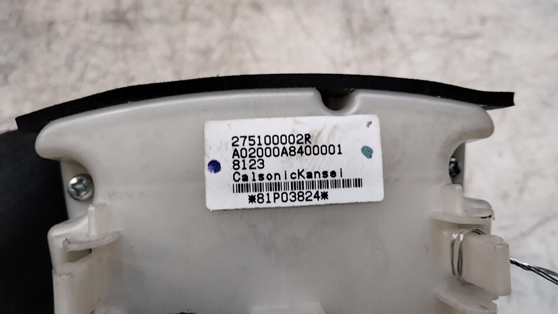 Commande chauffage RENAULT LAGUNA 3 PHASE 1 BREAK Diesel - 1