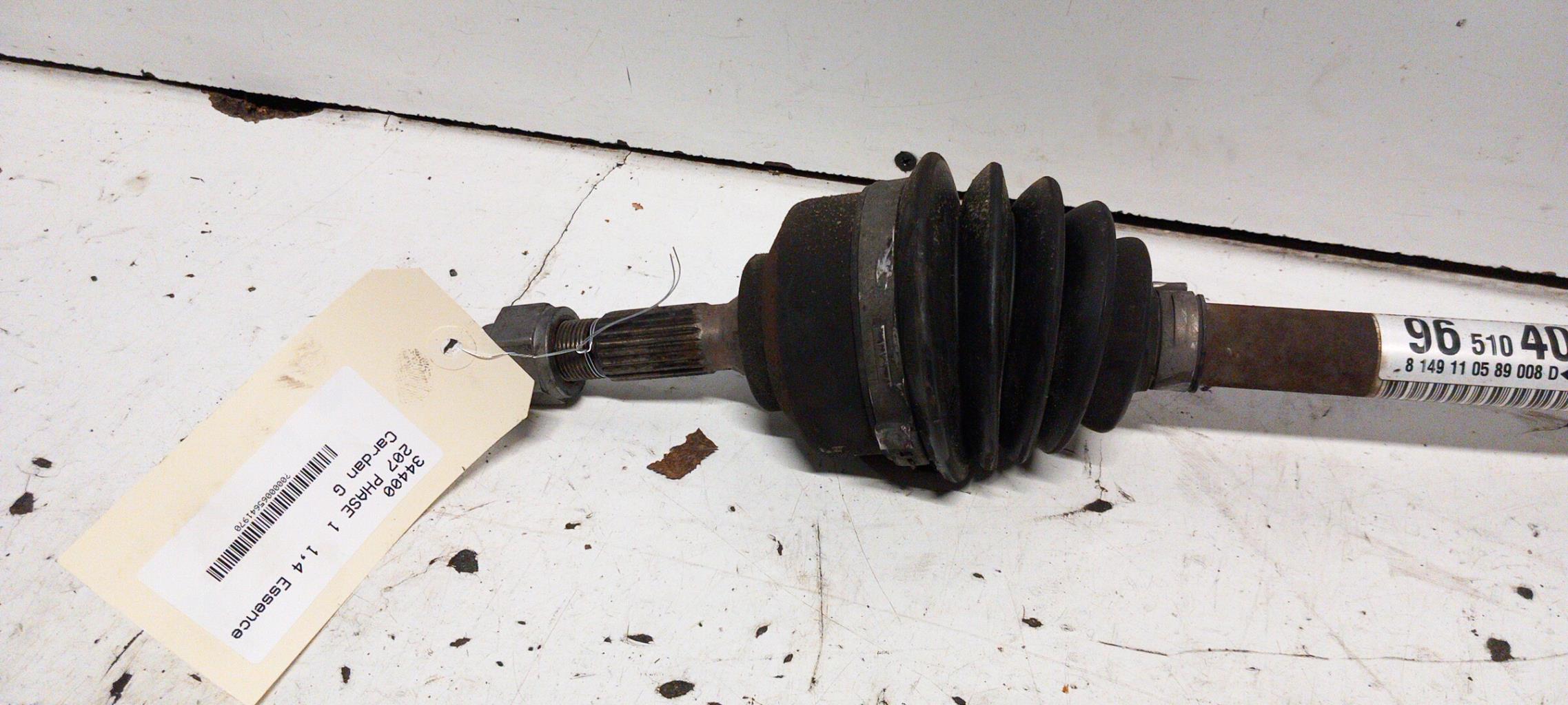 Giunto cardanico albero di trasmissione sinistro PEUGEOT 207 PHASE 1 Gasolina - 1