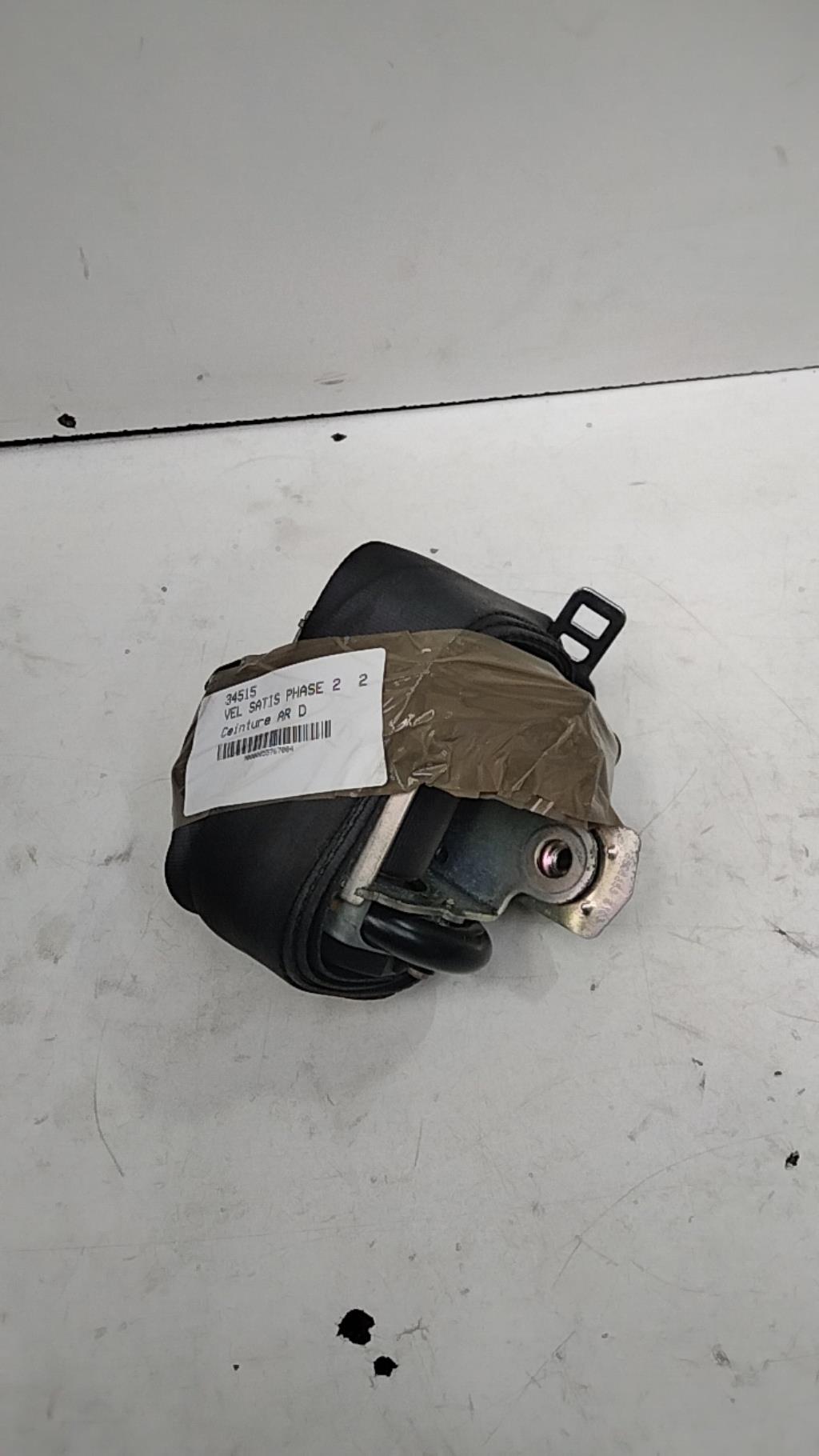 Cintura di sicurezza posteriore destra RENAULT VEL SATIS PHASE 2  - 1