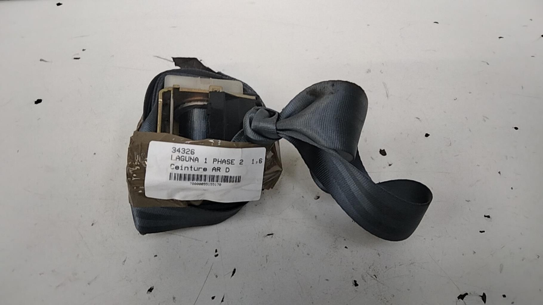 Cintura di sicurezza posteriore destra RENAULT LAGUNA 1 PHASE 2  - 1