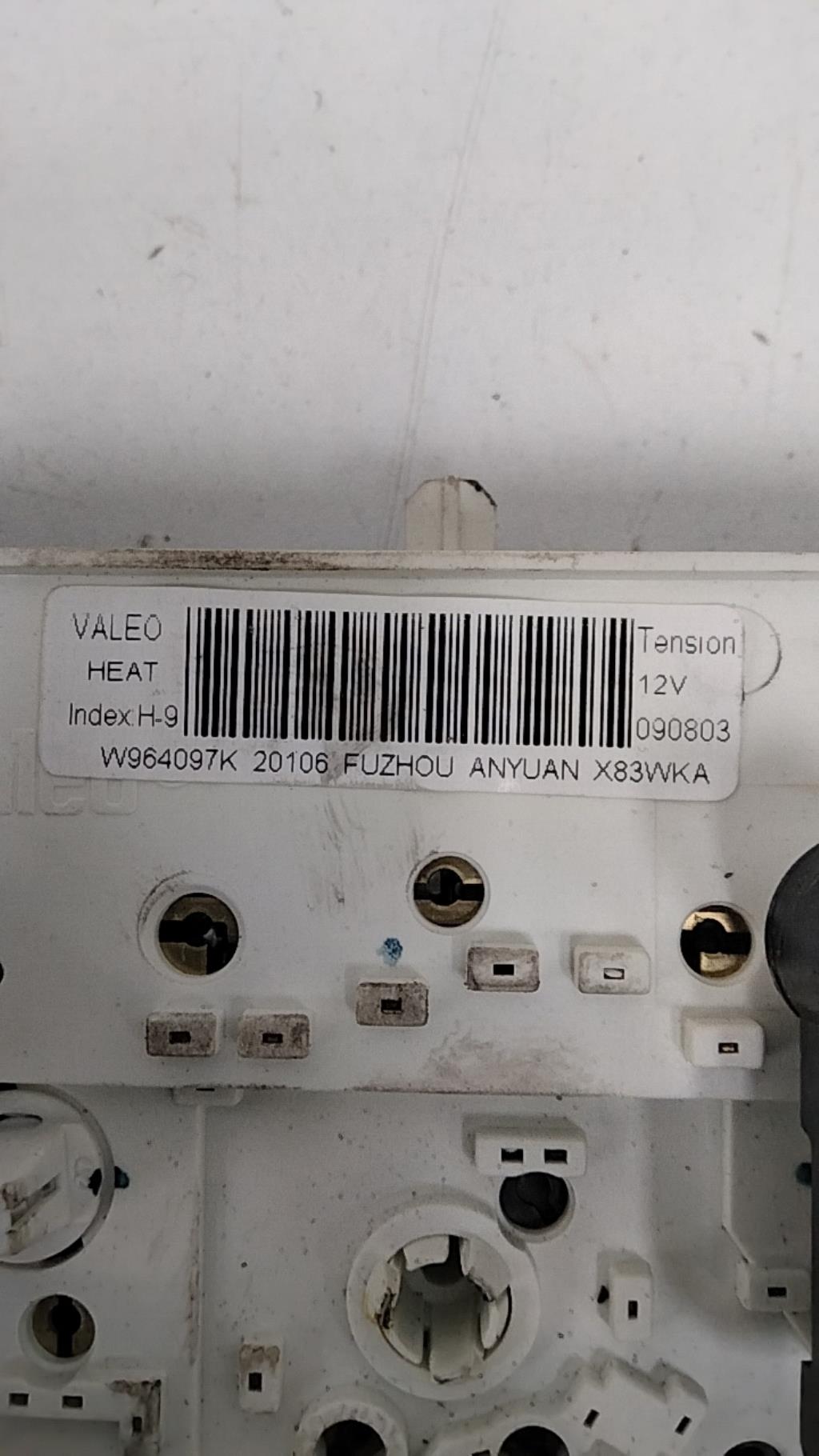 Commande chauffage RENAULT TRAFIC 2 PHASE 2 Diesel - 1