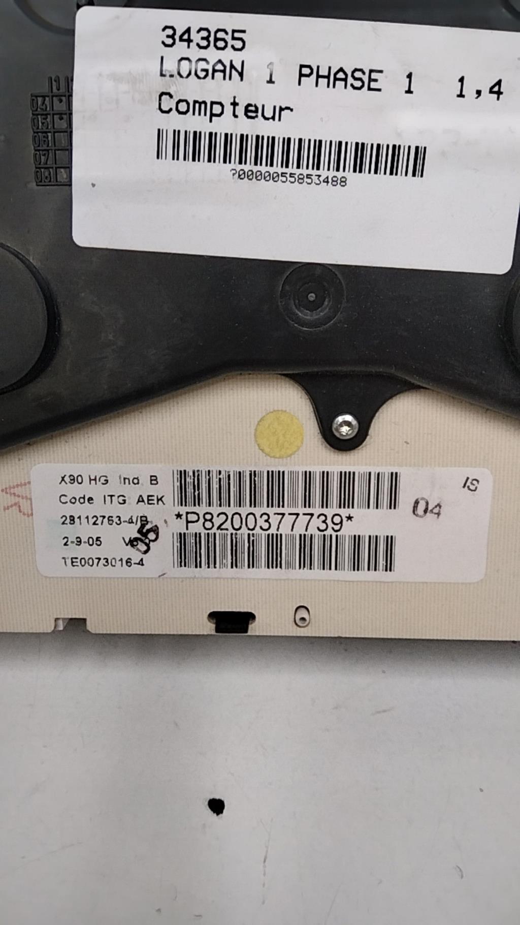 Compteur DACIA LOGAN 1 PHASE 1 Essence - 1