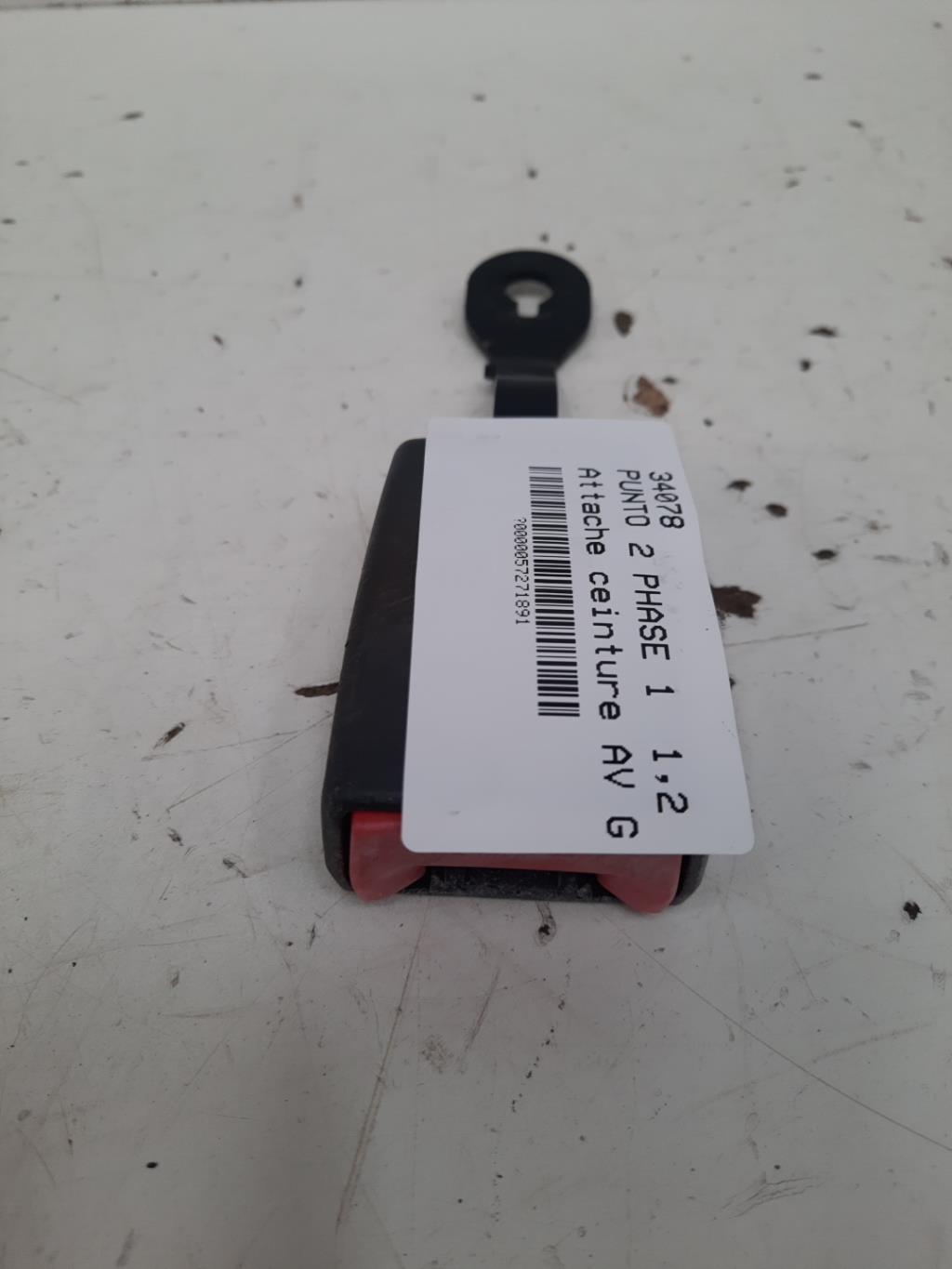 Aggancio cintura sicurezza anteriore sinistro FIAT PUNTO 2 PHASE 1  - 1