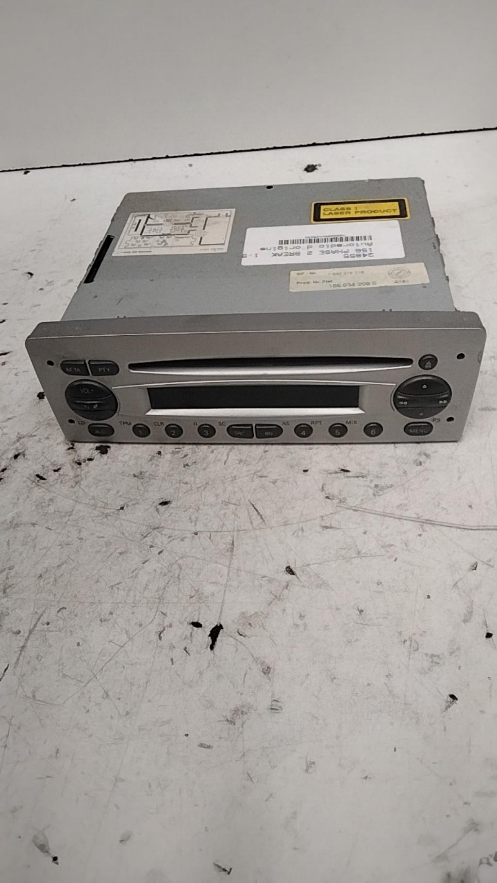 Autoradio originale ALFA ROMEO 156 PHASE 2 BREAK Diésel - 1