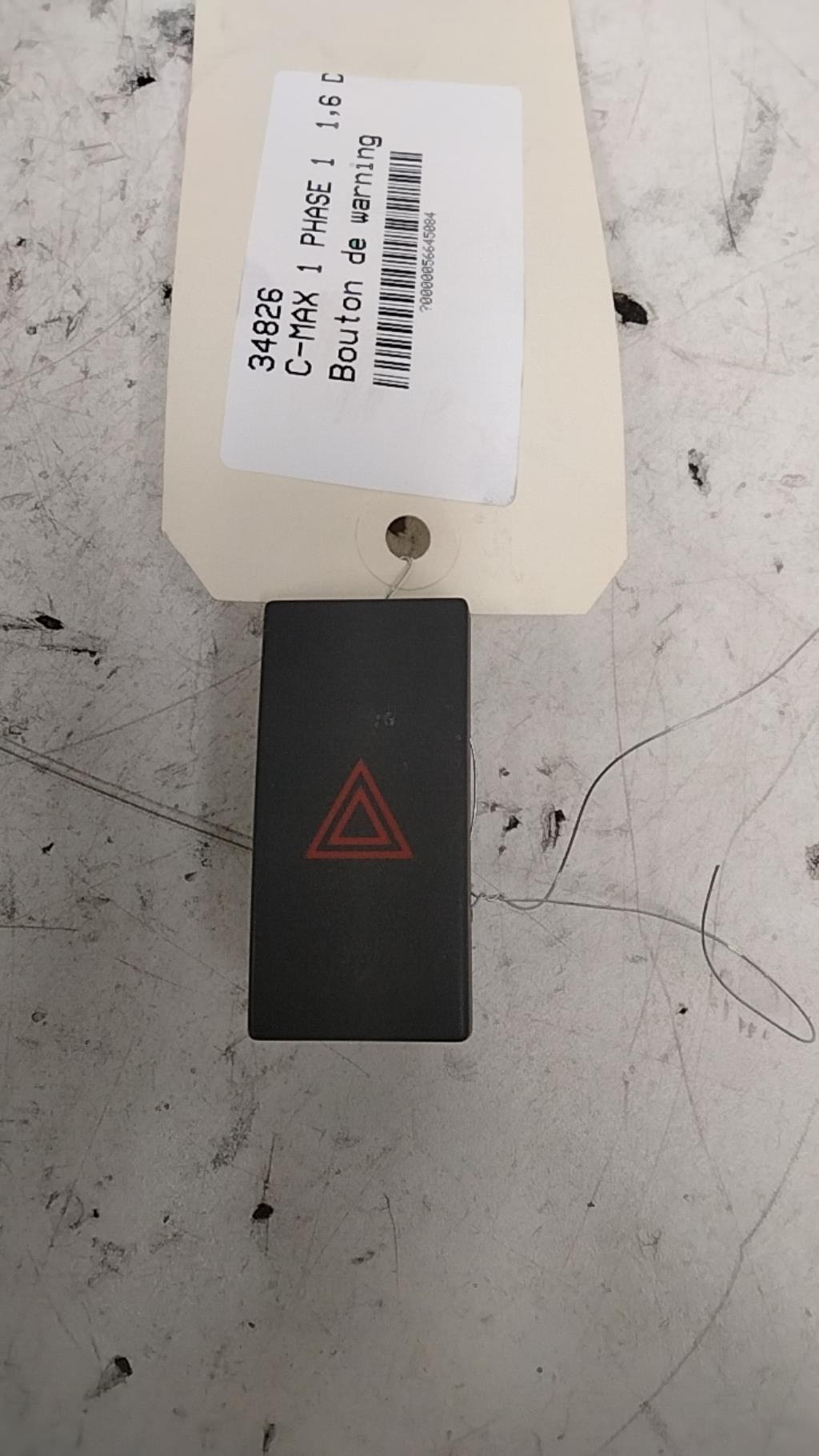 Bouton de warning FORD C-MAX 1 PHASE 1 Diesel - 1