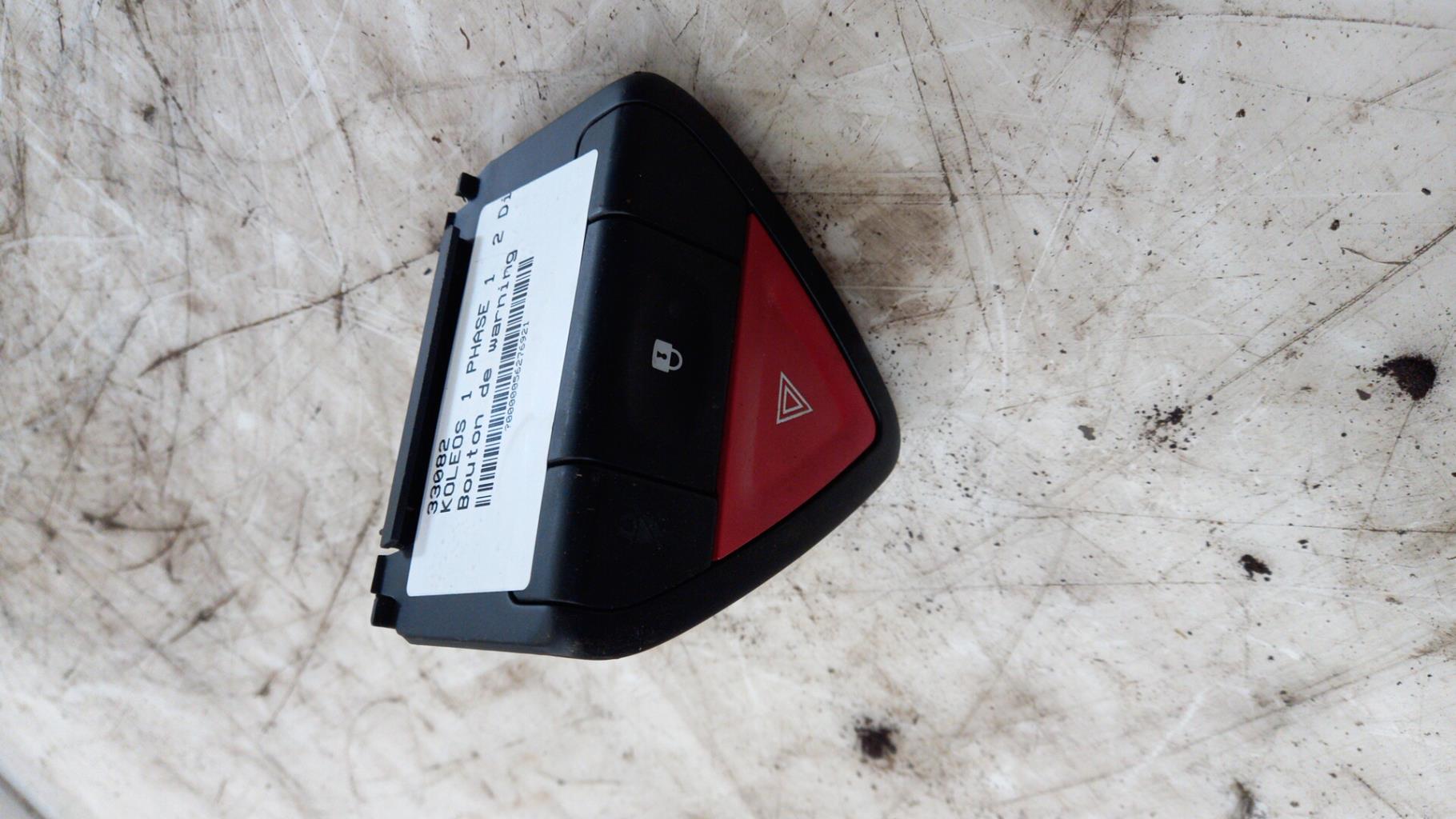 Bouton de warning RENAULT KOLEOS 1 PHASE 1 Diesel - 1