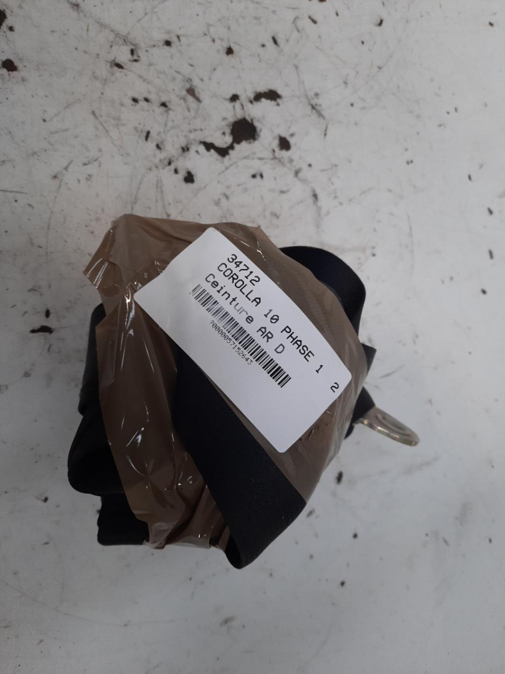 Cintura di sicurezza posteriore destra TOYOTA COROLLA 10 PHASE 1 Diésel - 1