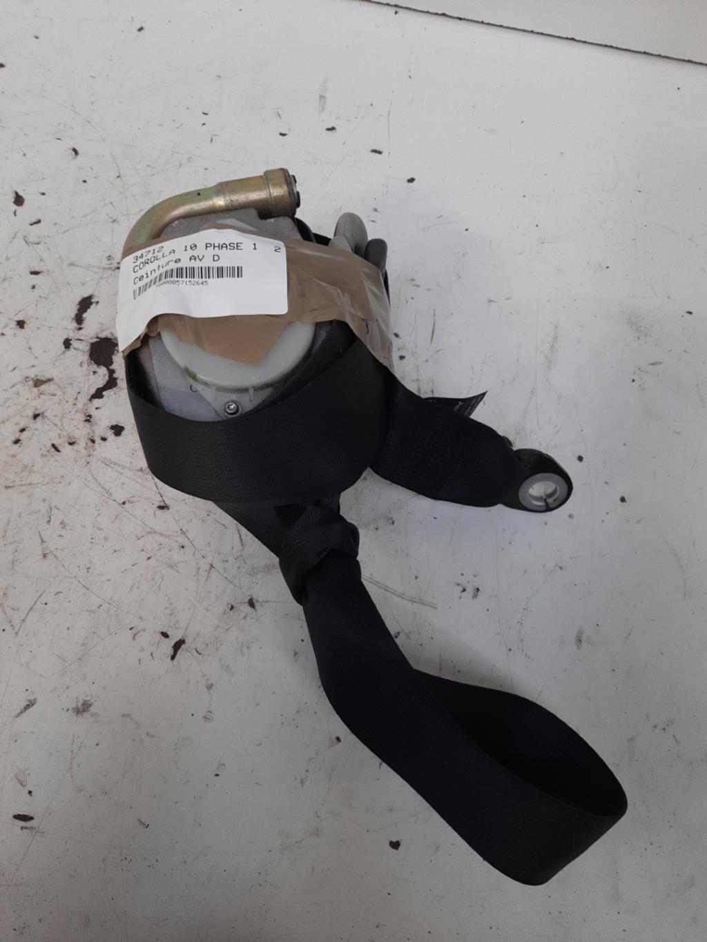 Cintura di sicurezza anteriore destra TOYOTA COROLLA 10 PHASE 1 Diésel - 1