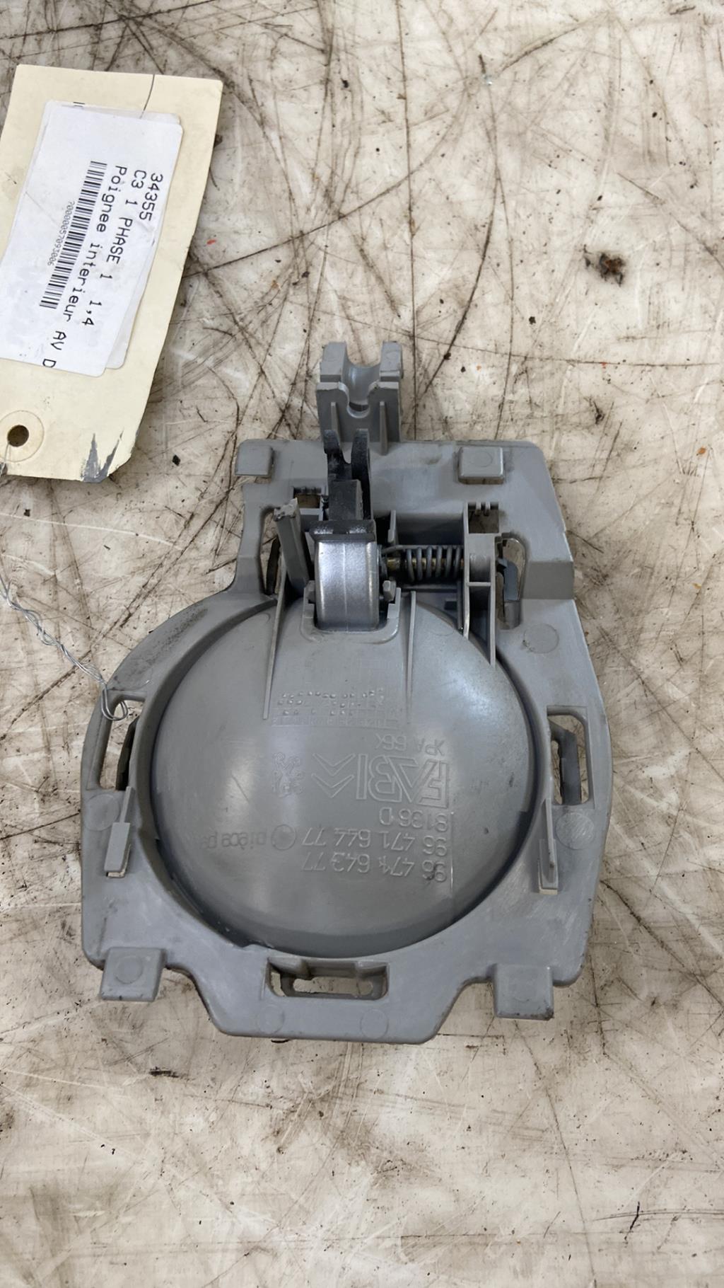 Maniglia interna anteriore destra CITROEN C3 1 PHASE 1  - 1