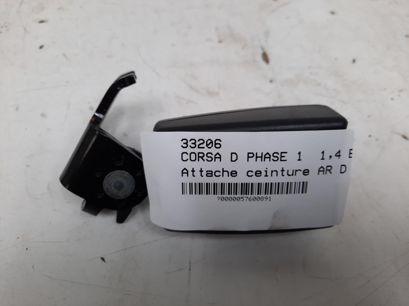 Aggancio cintura sicurezza posteriore destro OPEL CORSA D PHASE 1 Gasolina - 1