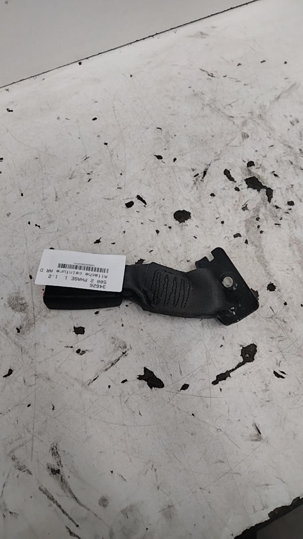 Aggancio cintura sicurezza posteriore destro FIAT 500 2 PHASE 1  - 1