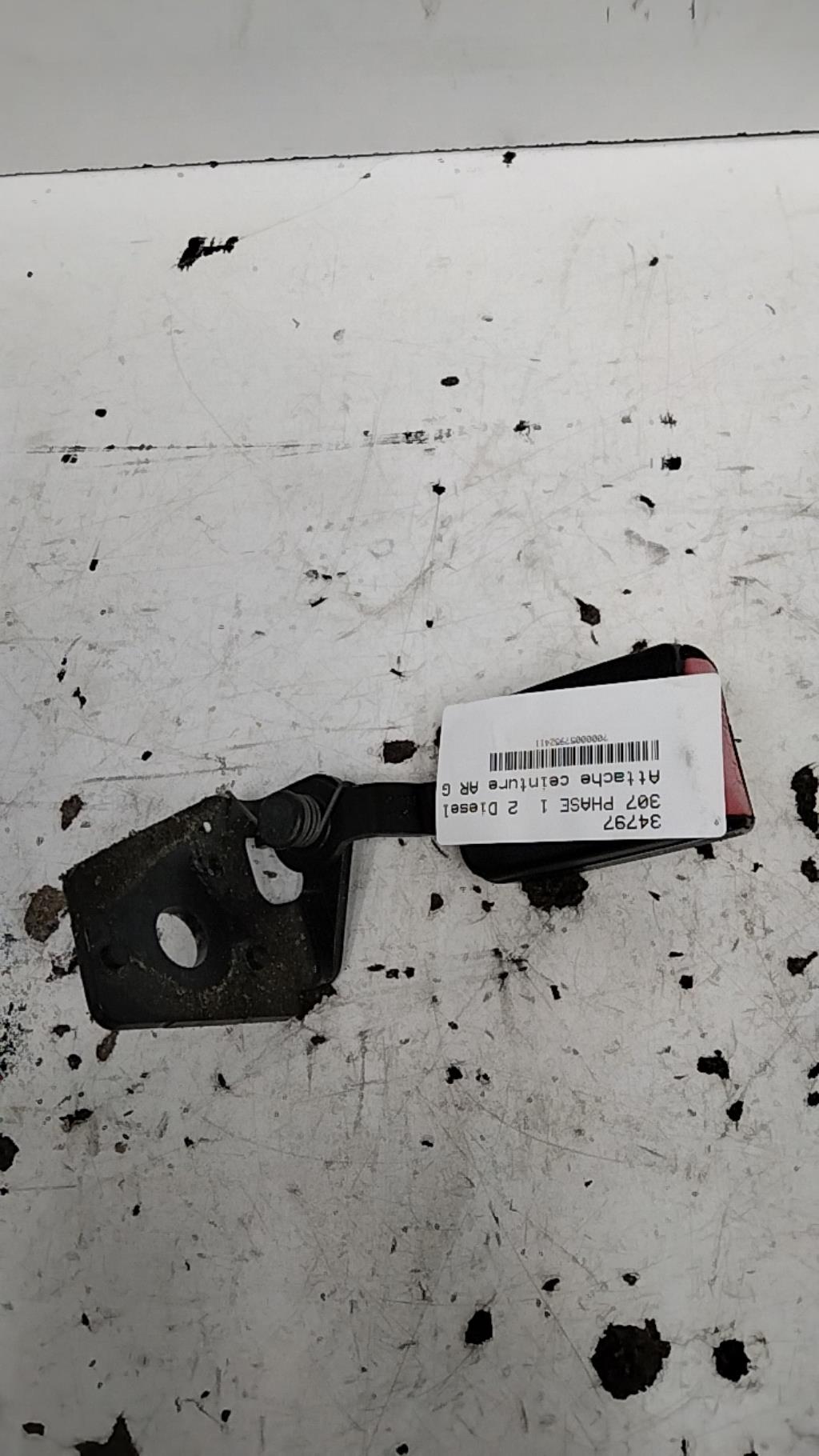Aggancio cintura sicurezza posteriore sinistro PEUGEOT 307 PHASE 1 Diésel - 1