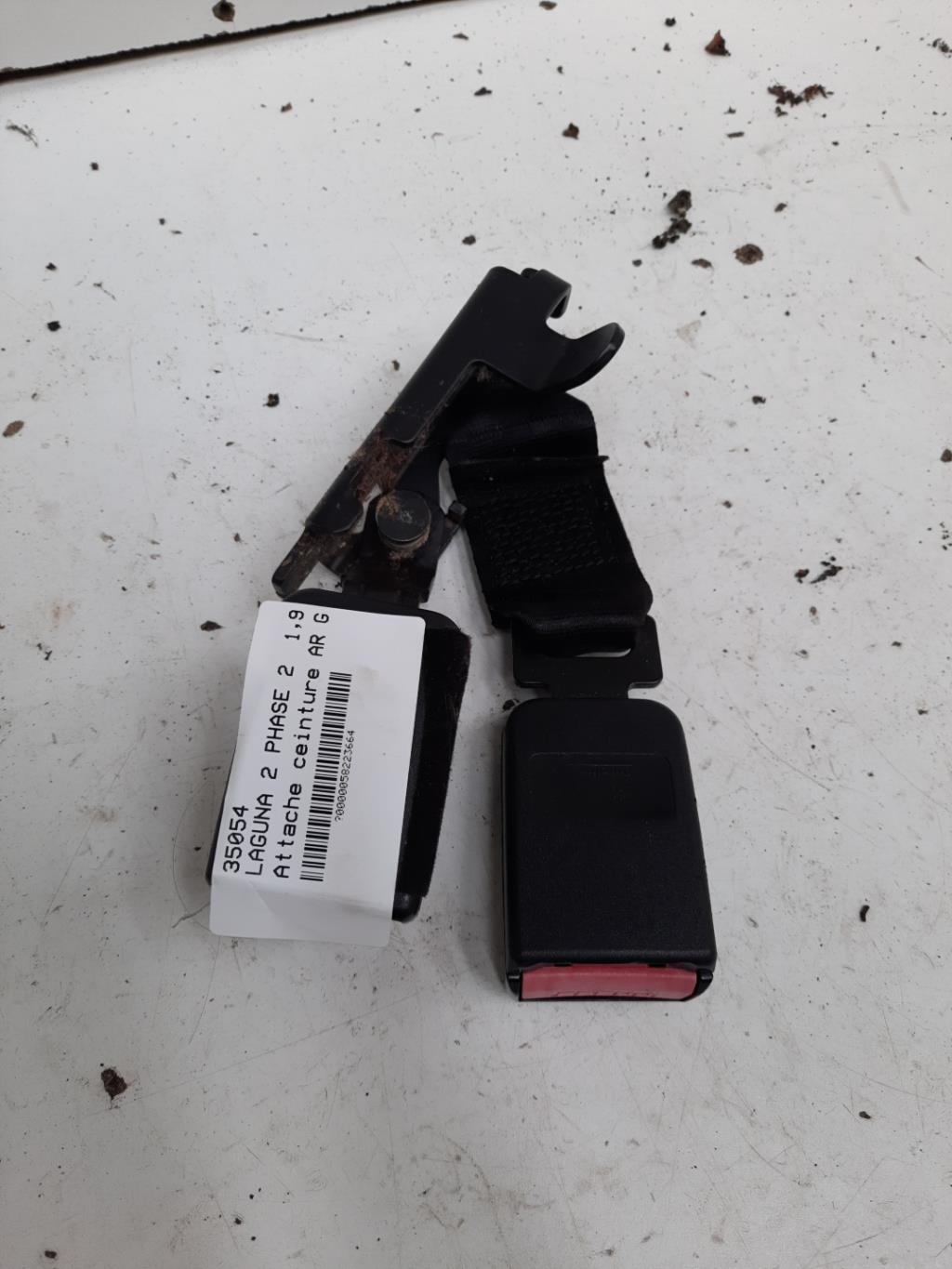Aggancio cintura sicurezza posteriore sinistro RENAULT LAGUNA 2 PHASE 2  - 1