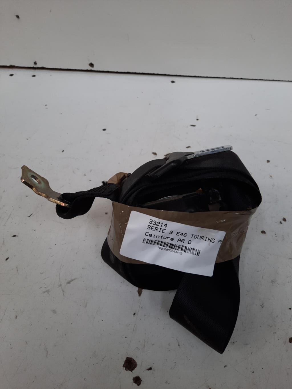 Cintura di sicurezza posteriore destra BMW SERIE 3 E46 TOURING PHASE 1 BREAK Diésel - 1