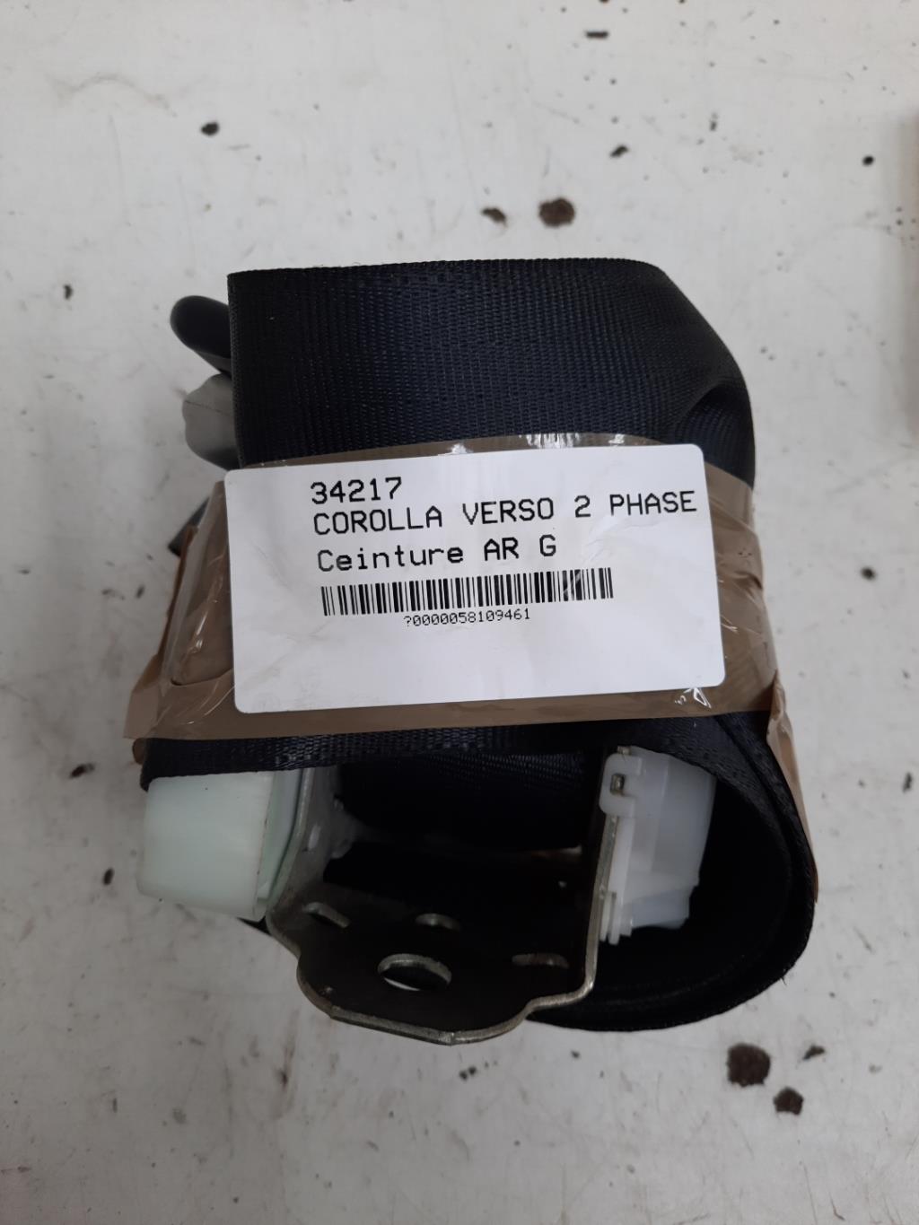 Cintura di sicurezza posteriore sinistra TOYOTA COROLLA VERSO 2 PHASE 1 Diésel - 1