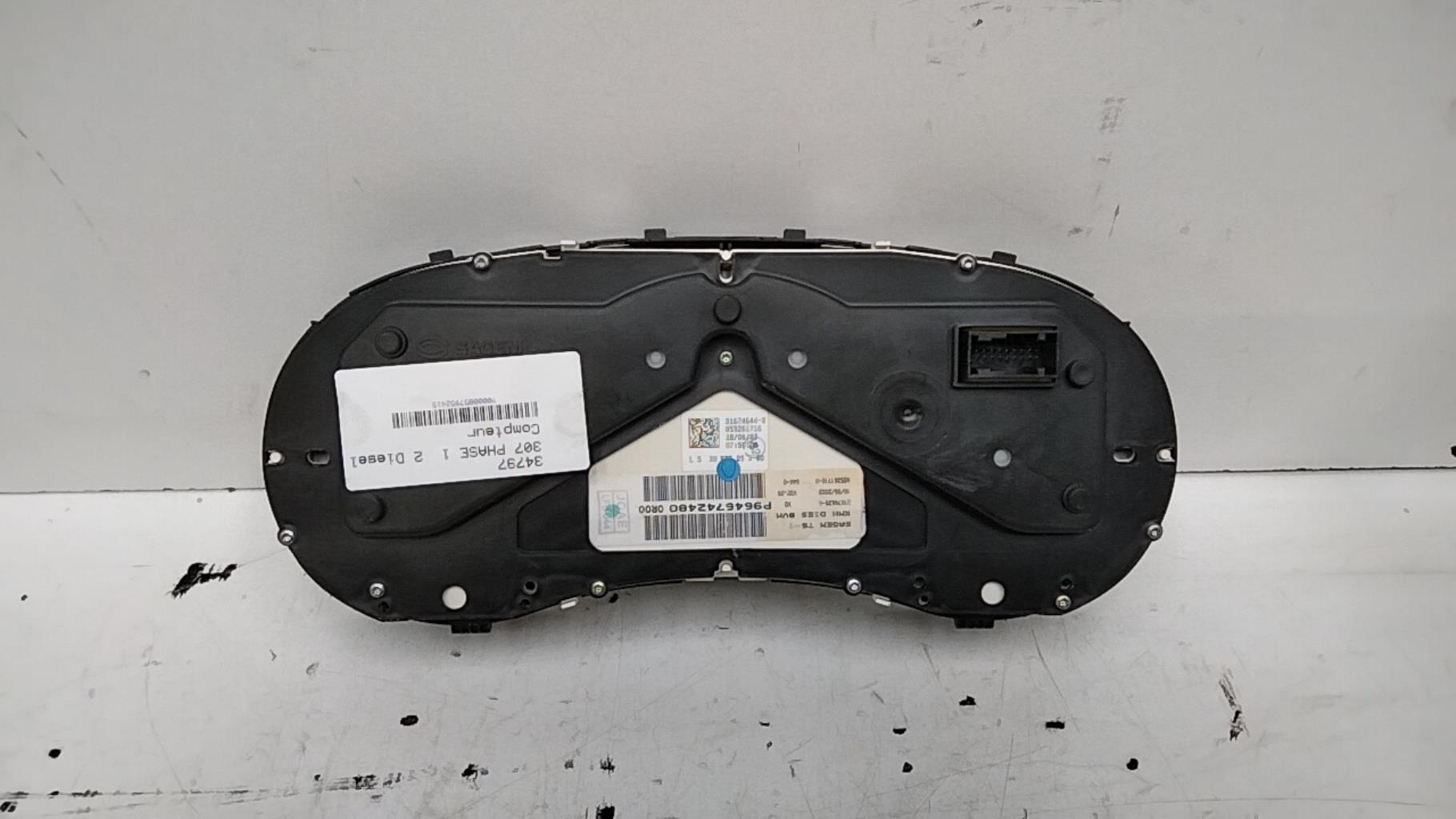 Compteur PEUGEOT 307 PHASE 1 Diesel - 1