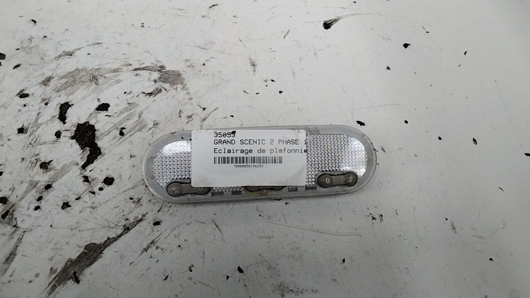 Luce di cortesia RENAULT GRAND SCENIC 2 PHASE 1  - 1