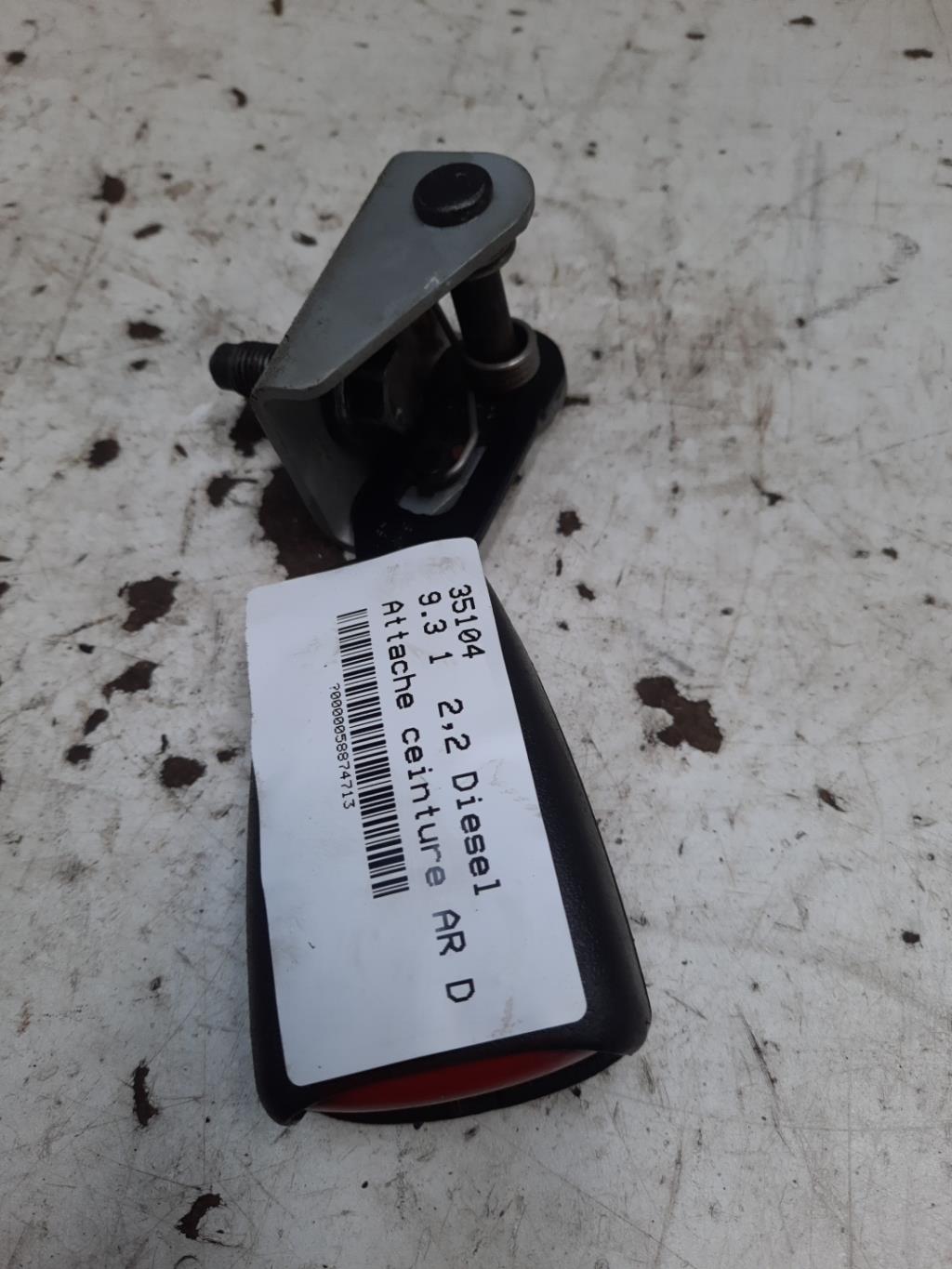Aggancio cintura sicurezza posteriore destro SAAB 9.3 1 Diésel - 1