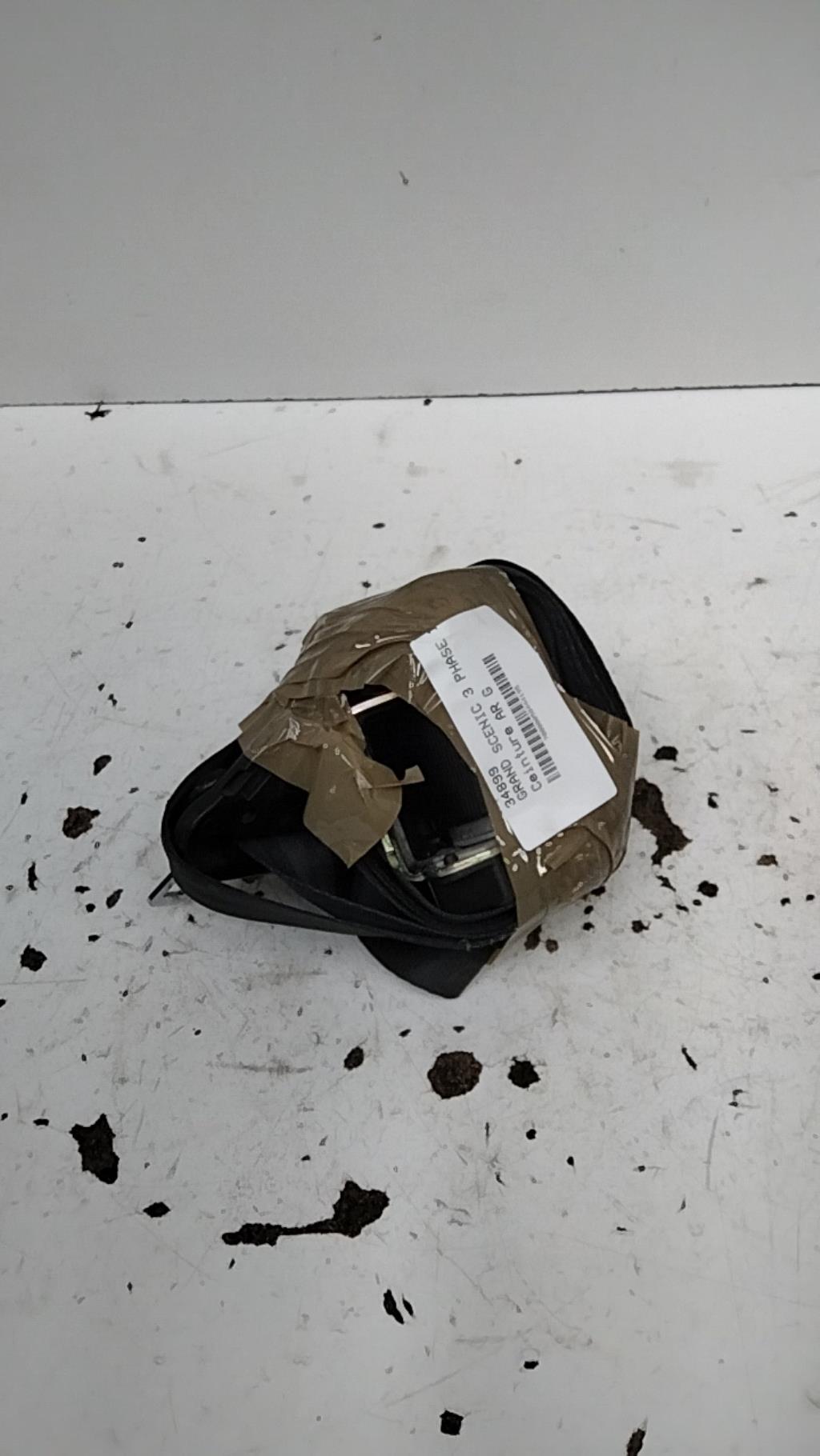 Cintura di sicurezza posteriore sinistra RENAULT GRAND SCENIC 3 PHASE 1 Diésel - 1
