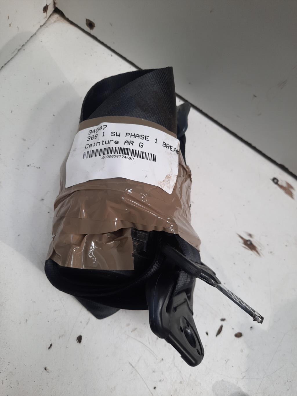 Cintura di sicurezza posteriore sinistra PEUGEOT 308 1 SW PHASE 1 BREAK Diésel - 1