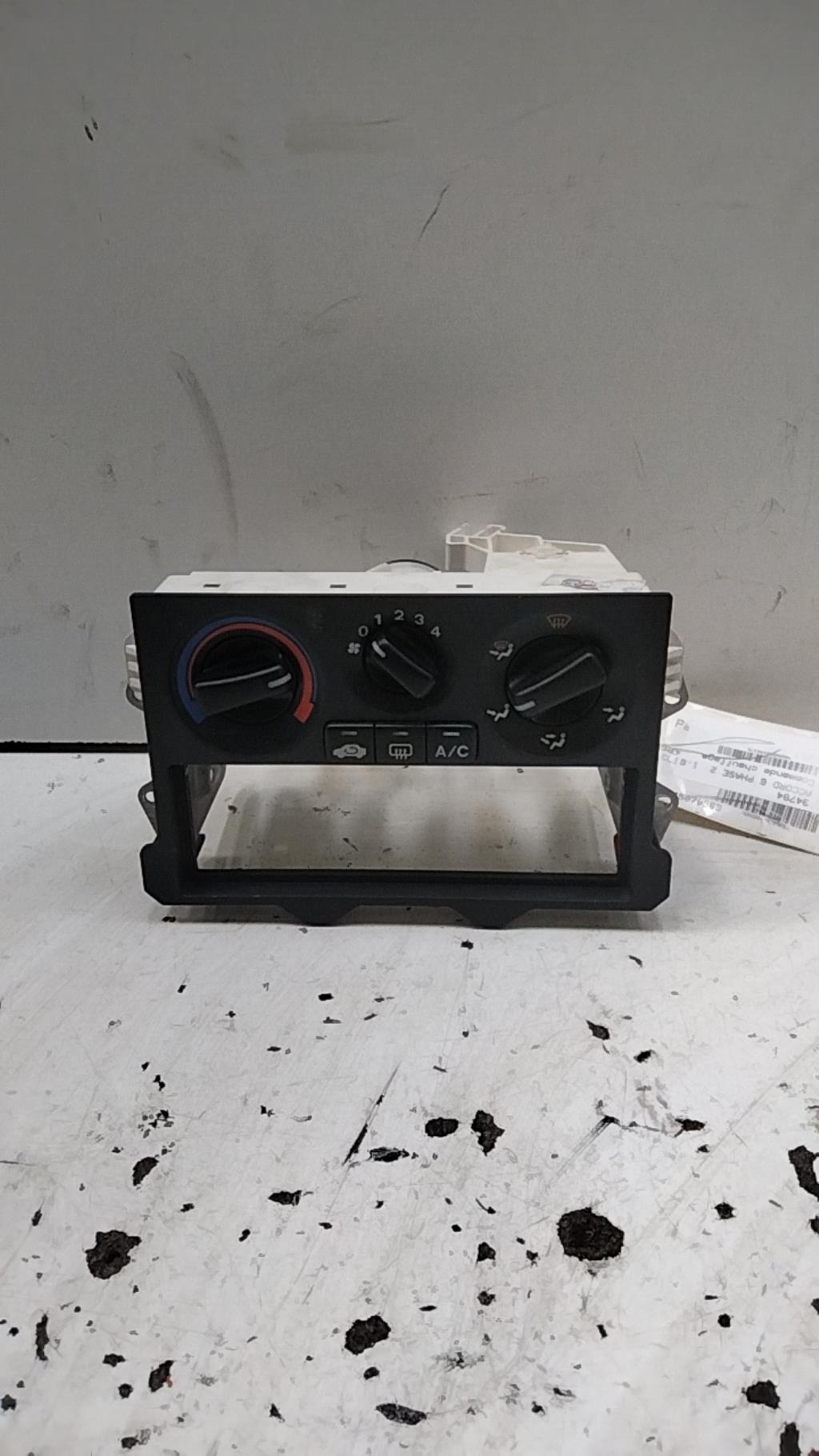 Commande chauffage HONDA ACCORD 6 PHASE 2  - 1