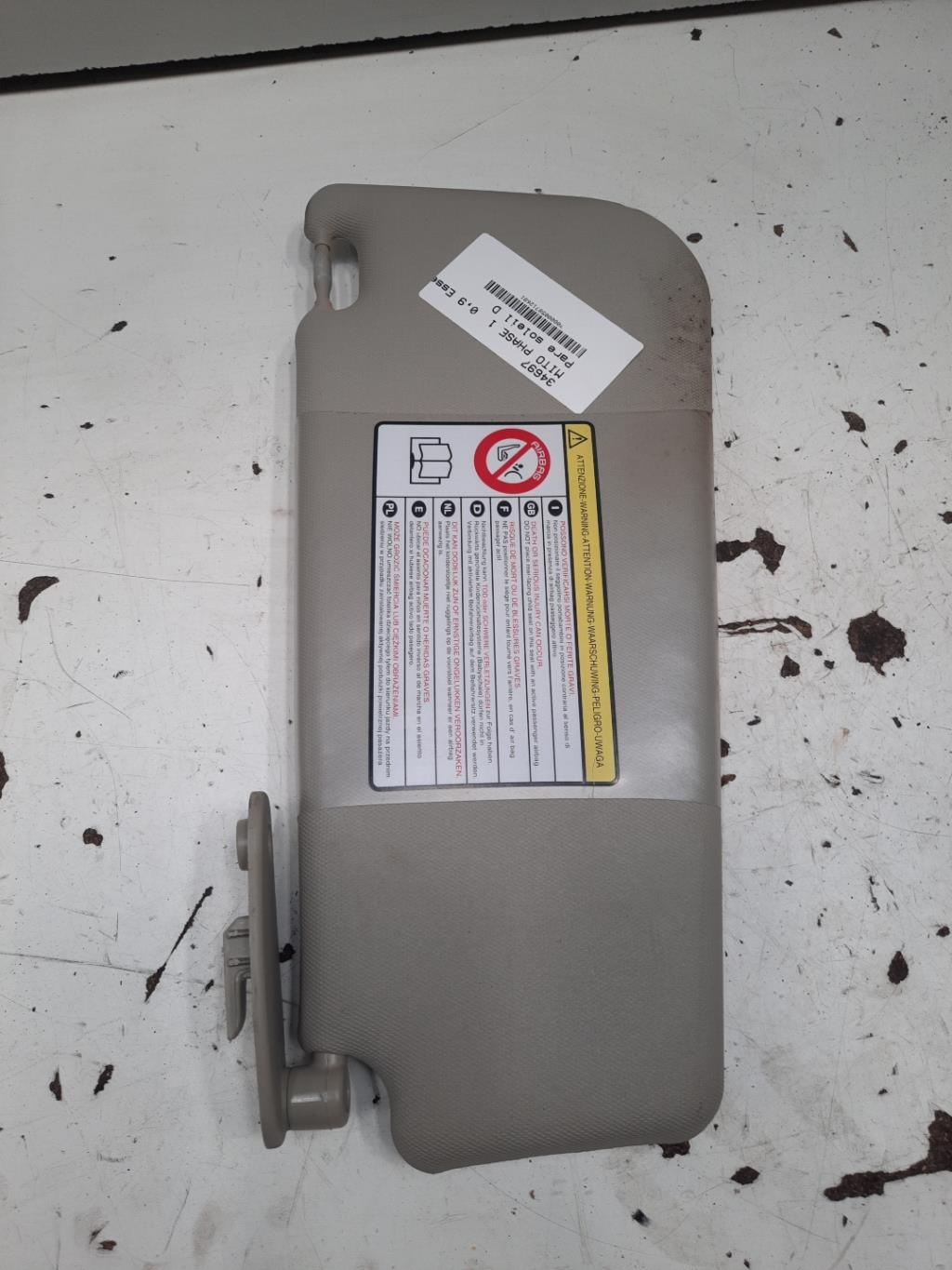 Visiera parasole destra ALFA ROMEO MITO PHASE 1 Gasolina - 1