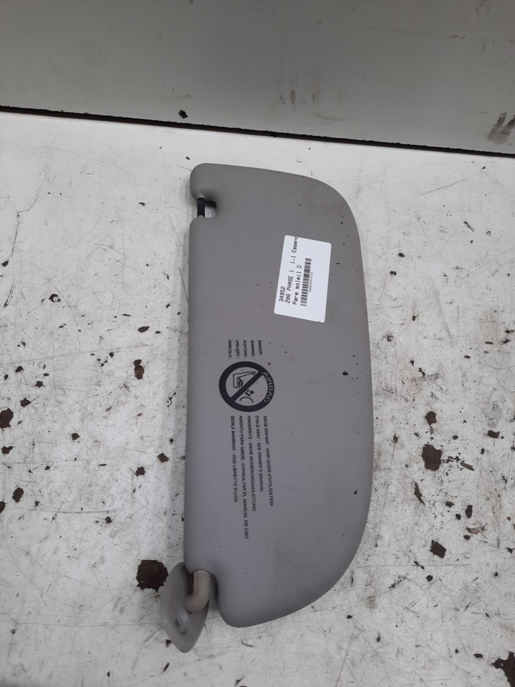 Visiera parasole destra PEUGEOT 206 PHASE 1 Gasolina - 1