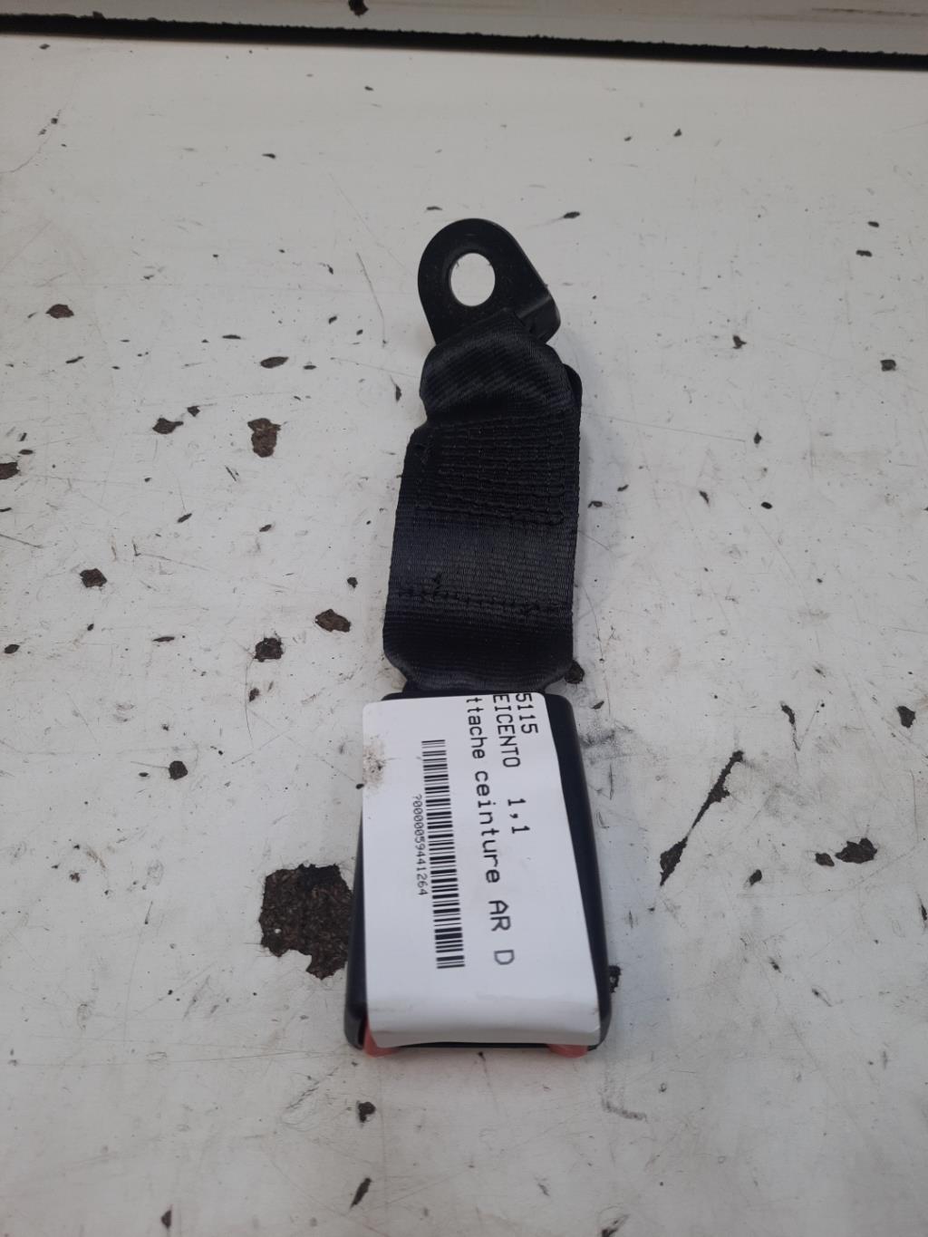 Aggancio cintura sicurezza posteriore destro FIAT SEICENTO  - 1