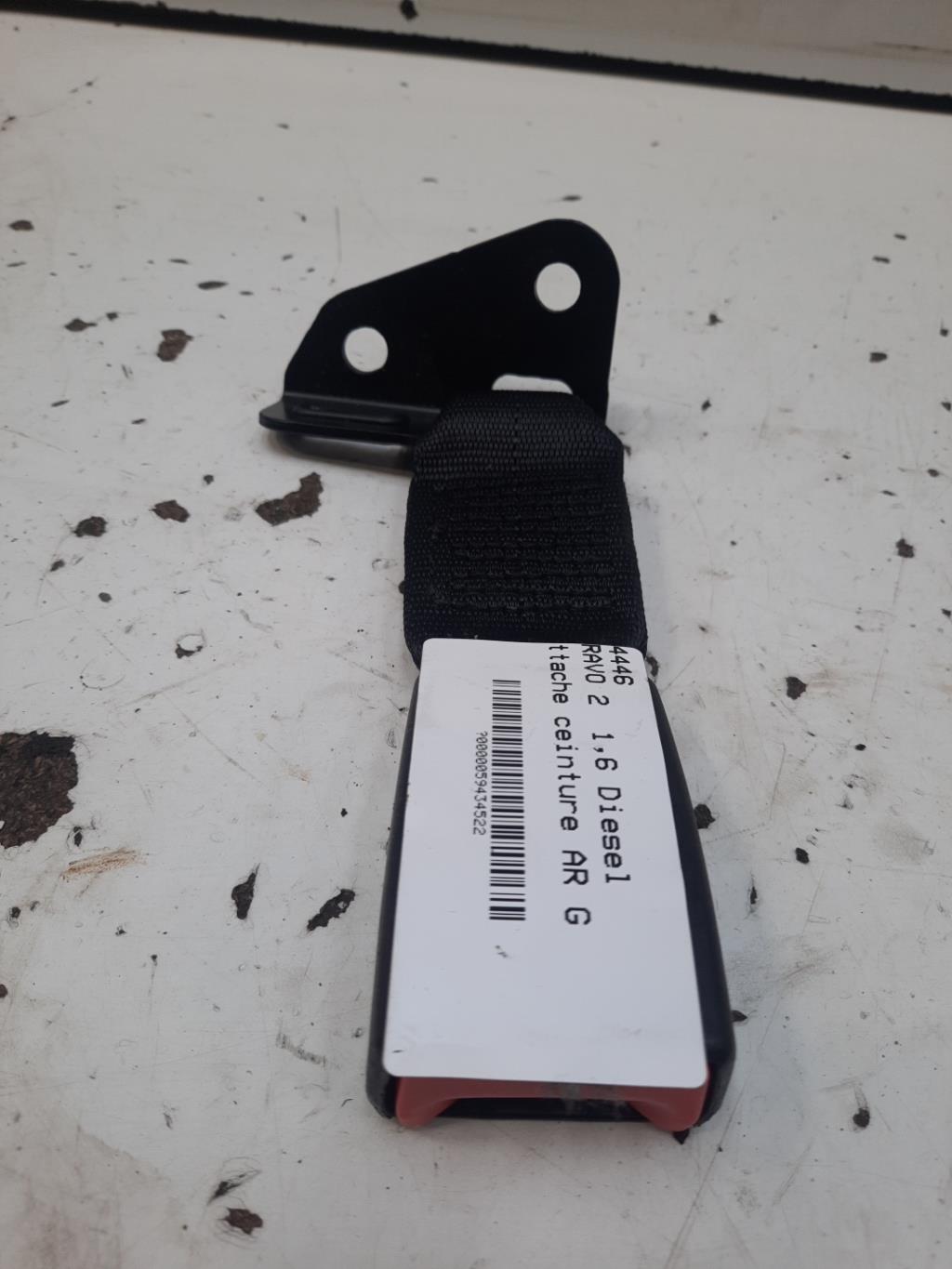 Aggancio cintura sicurezza posteriore sinistro FIAT BRAVO 2 Diésel - 1